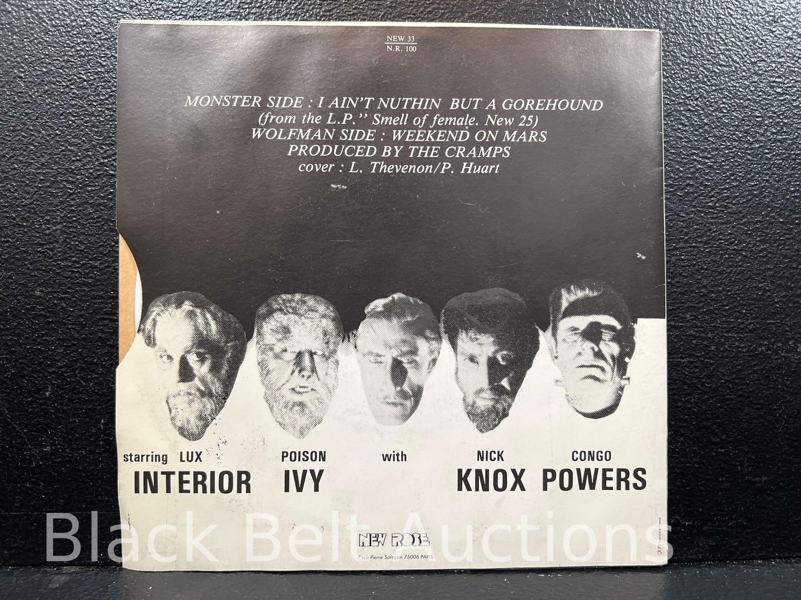 The Cramps 45 Signed by Lux and Ivy - 2