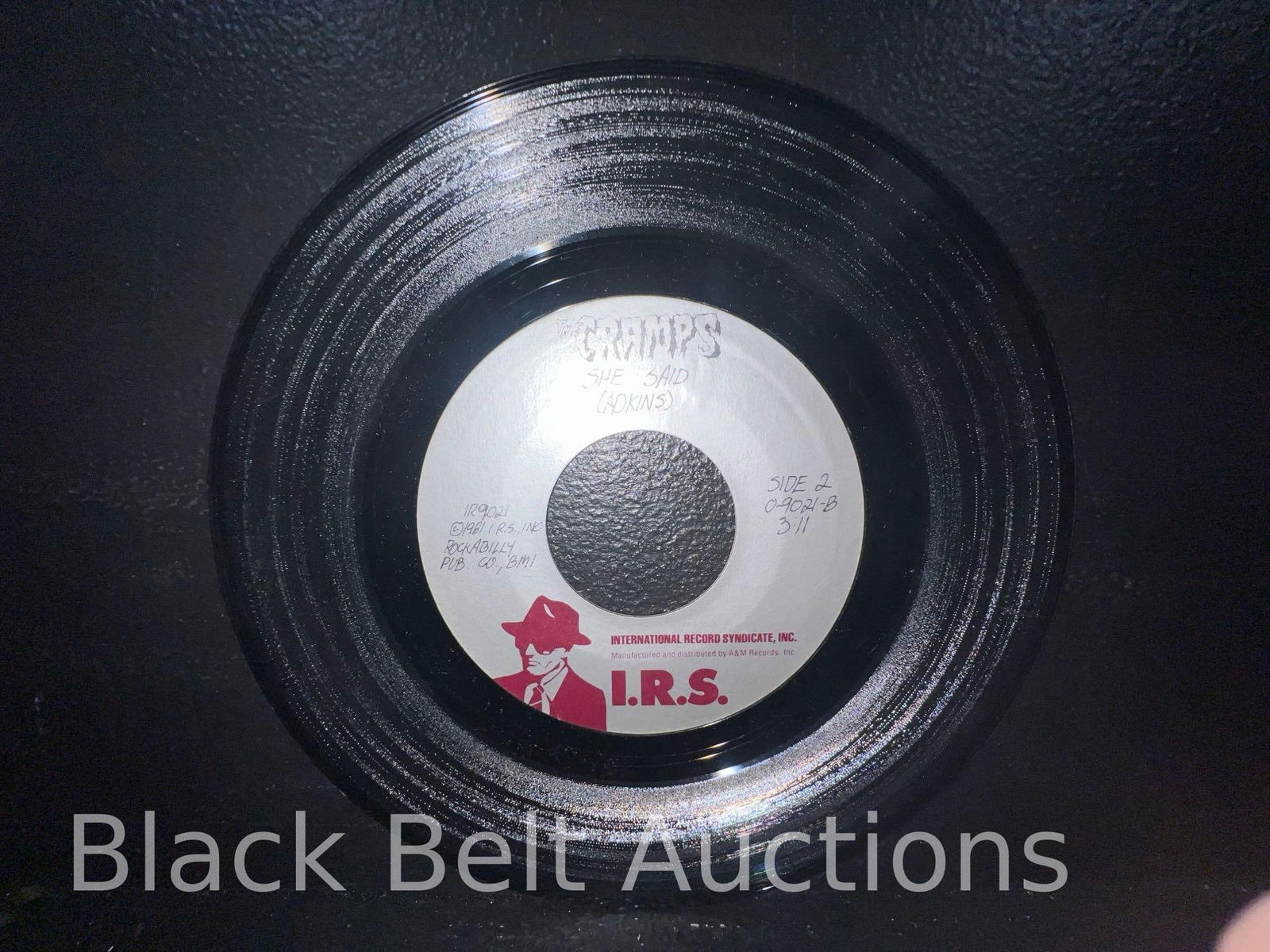 The Cramps "Googoo Muck" 45 Band Signed - 4