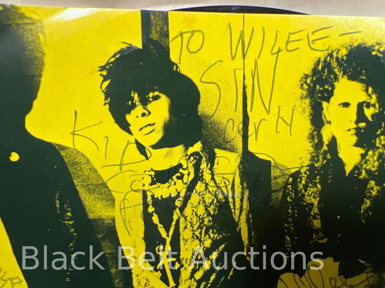 The Cramps "Googoo Muck" 45 Band Signed - 8