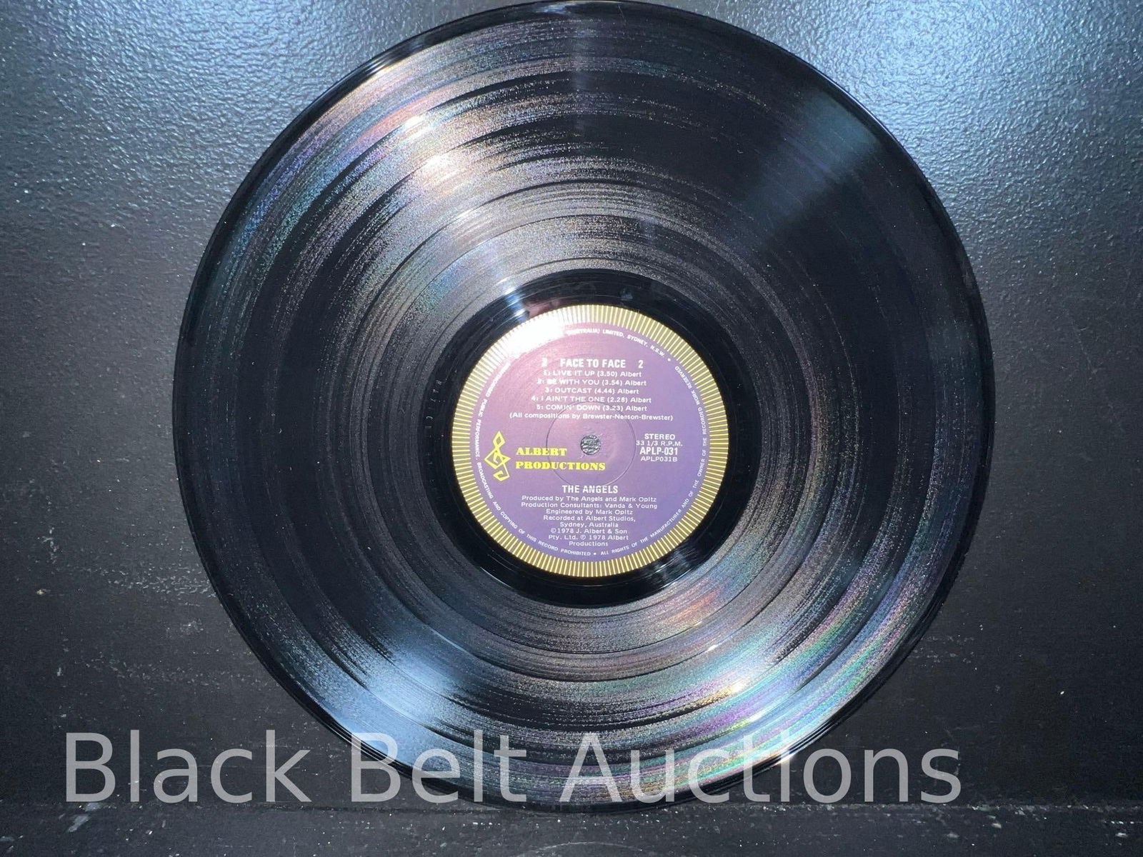 Three Vintage Vinyl Rock LPs Angels Sabbath - 7