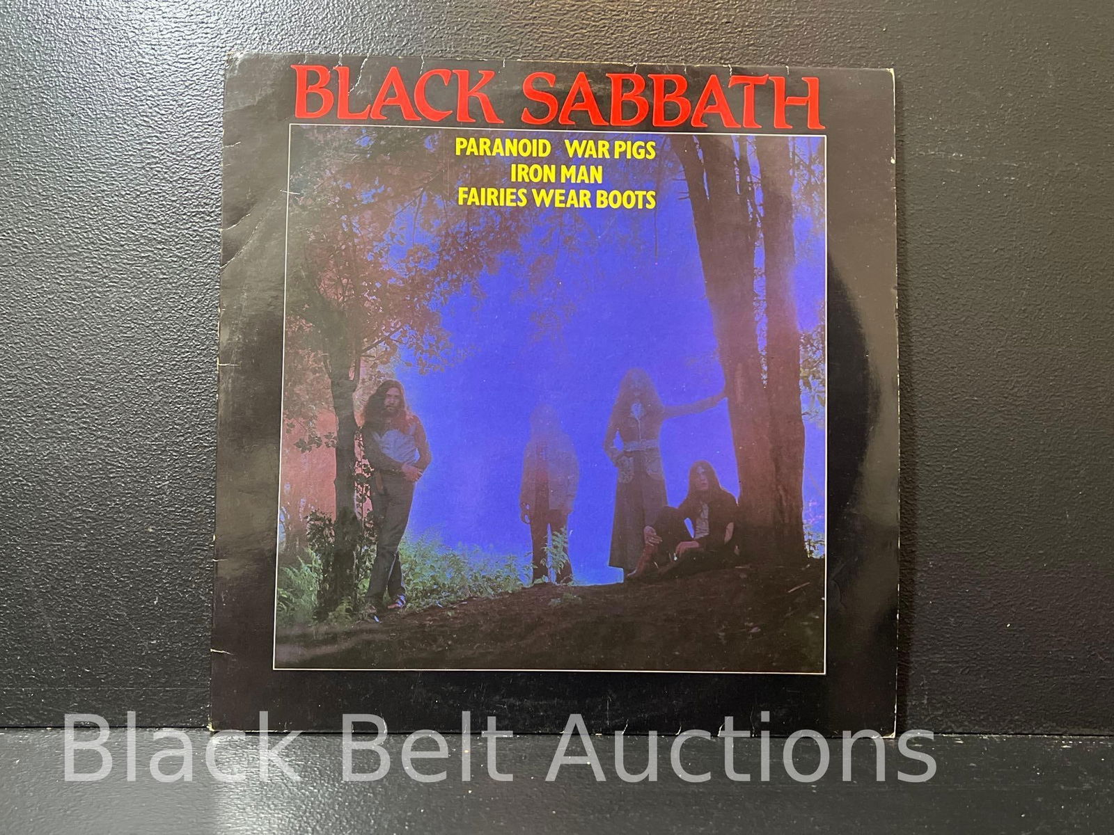 Three Vintage Vinyl Rock LPs Angels Sabbath - 8