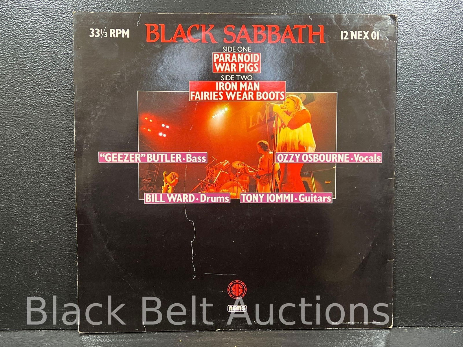 Three Vintage Vinyl Rock LPs Angels Sabbath - 9