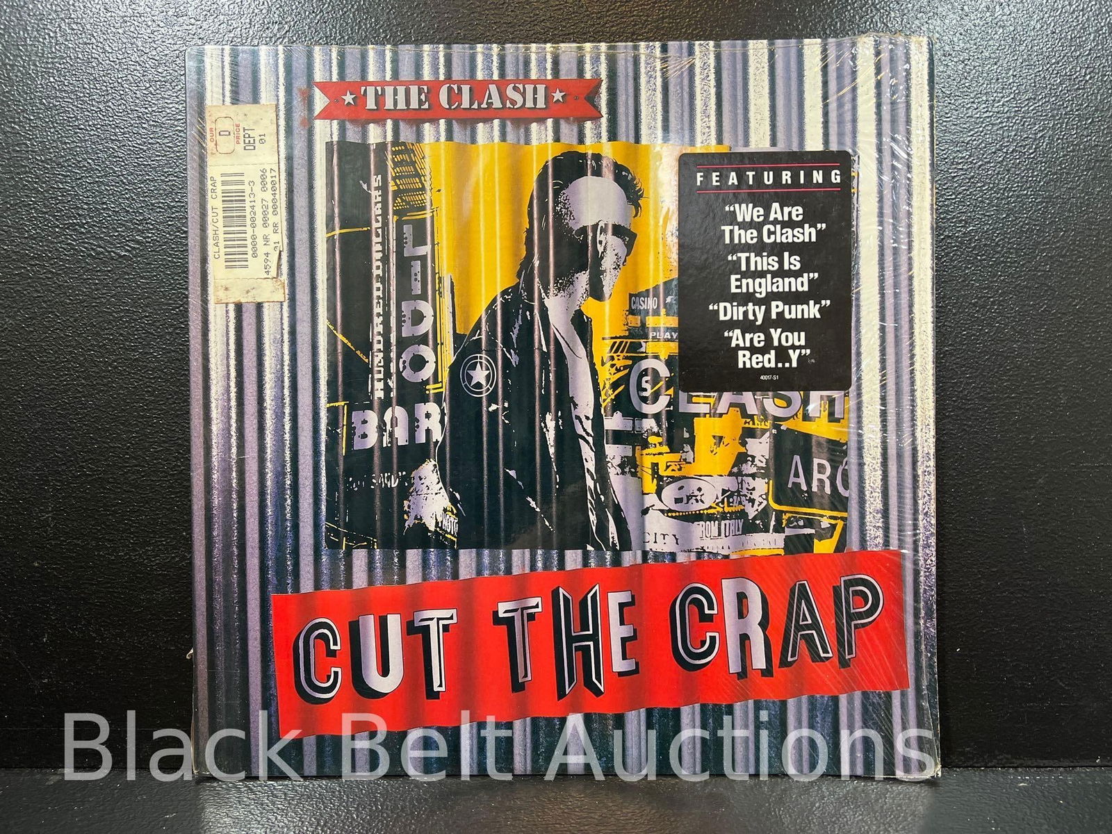 Three Vintage Vinyl Records Scorpions and Clash - 2