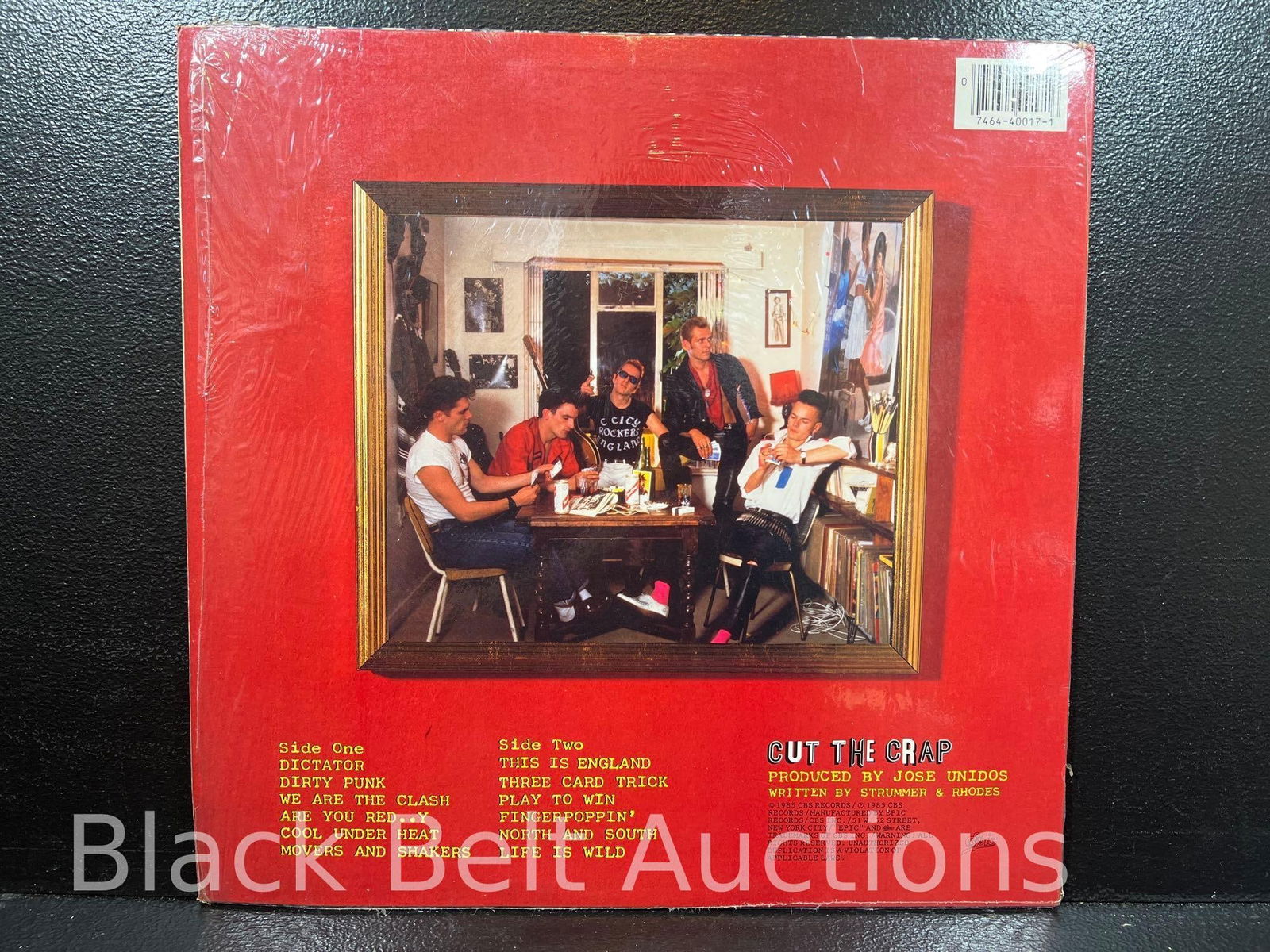 Three Vintage Vinyl Records Scorpions and Clash - 3