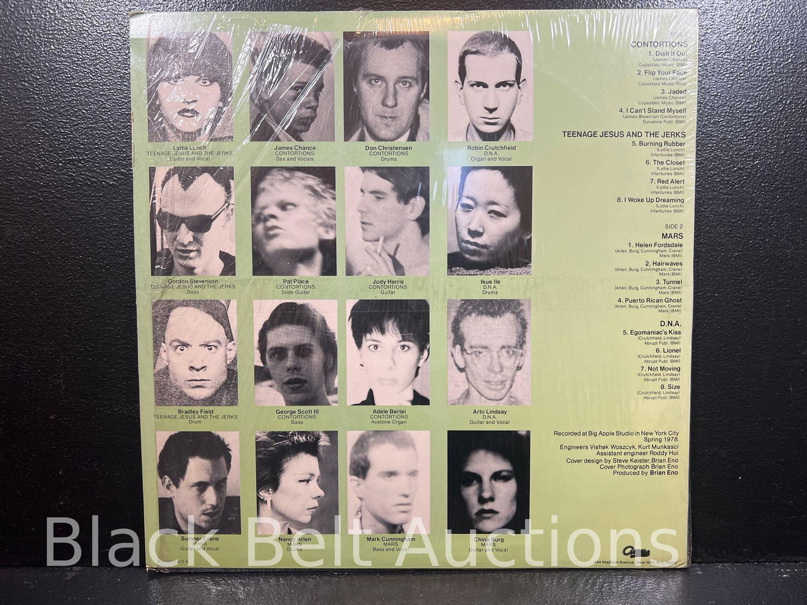 Two Vintage Vinyl LPs: Blondie & Various NYC - 7