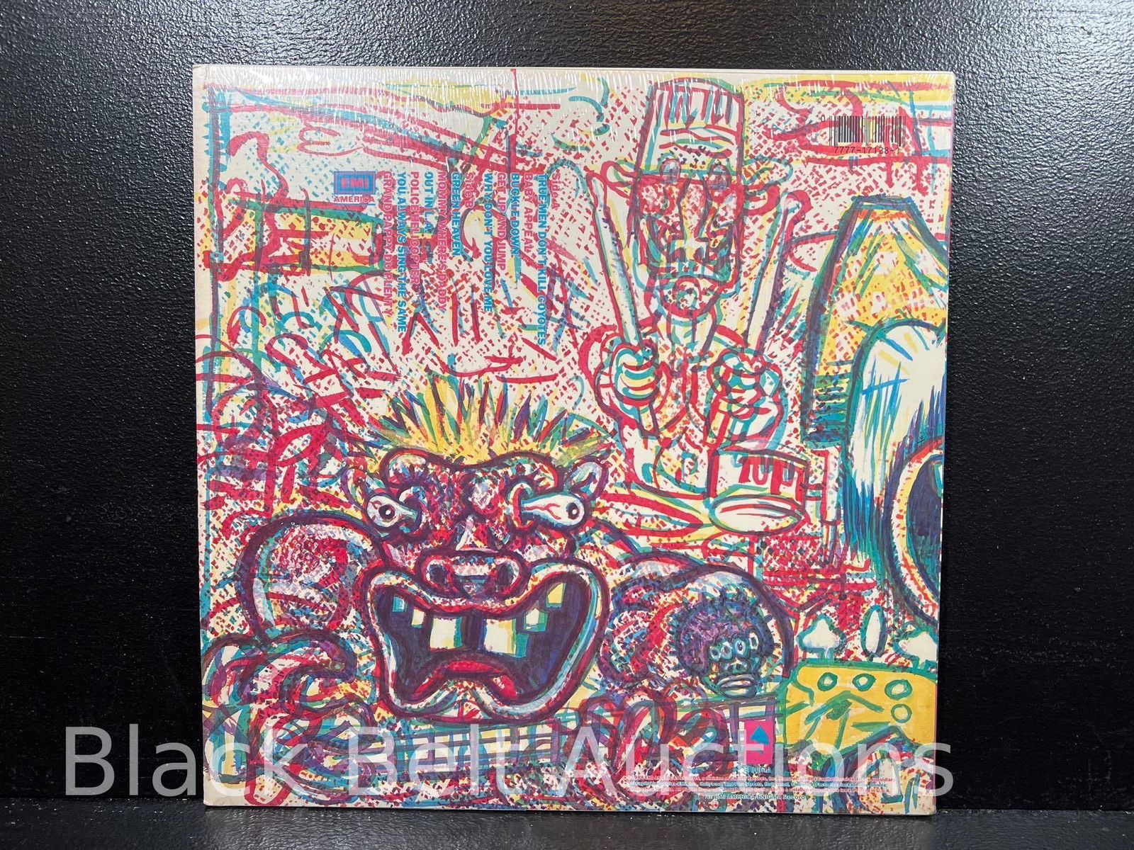 Red Hot Chili Peppers Self-Titled Debut Vinyl Lp - 2