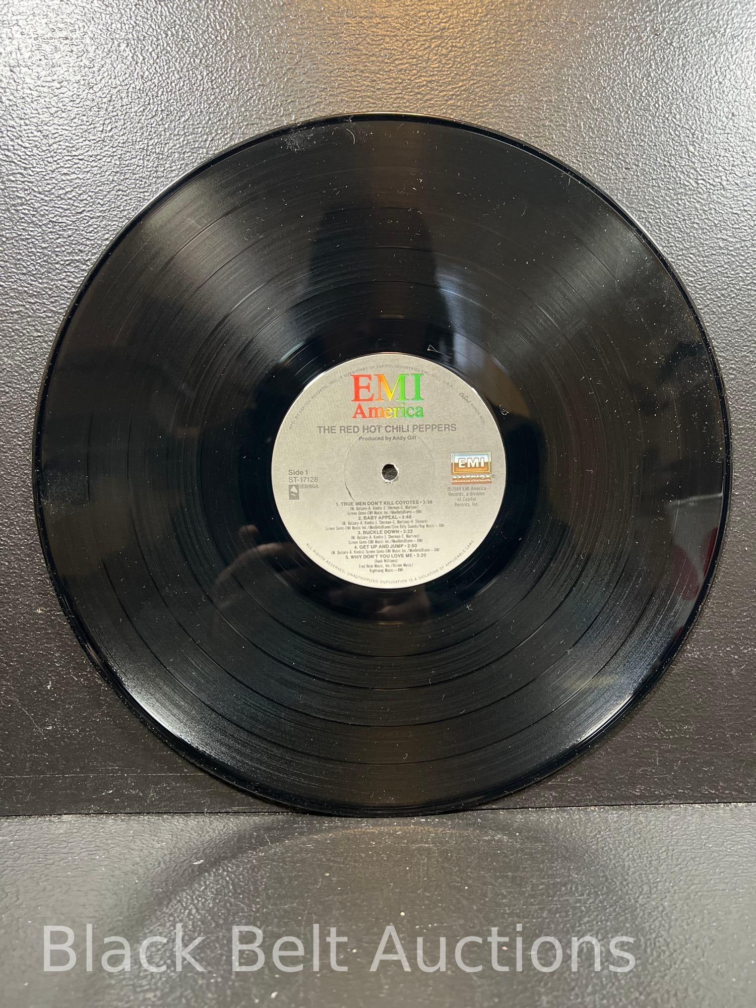 Red Hot Chili Peppers Self-Titled Debut Vinyl Lp - 5