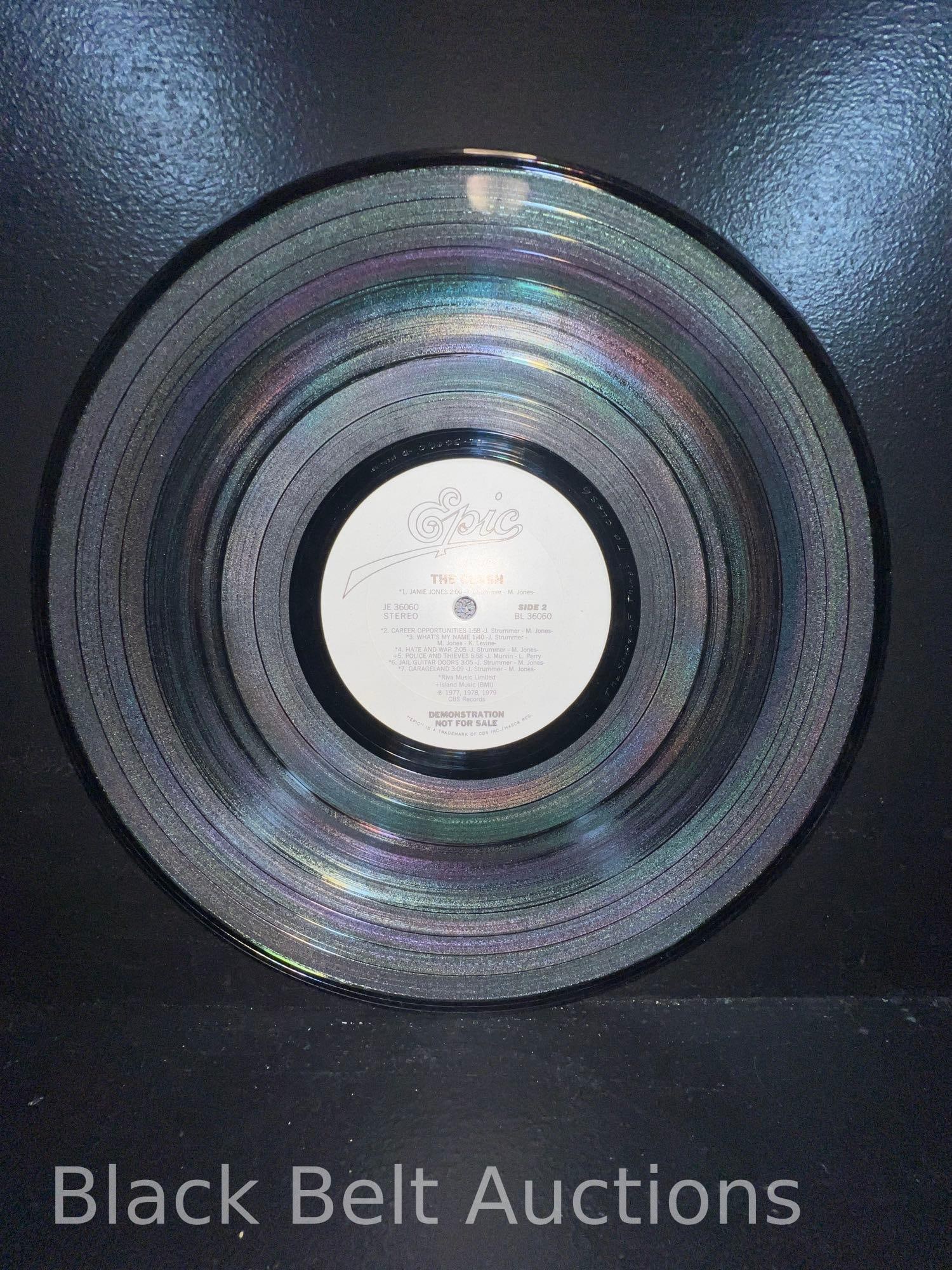 The Clash Self-Titled Promo Vinyl LP and 45 - 14