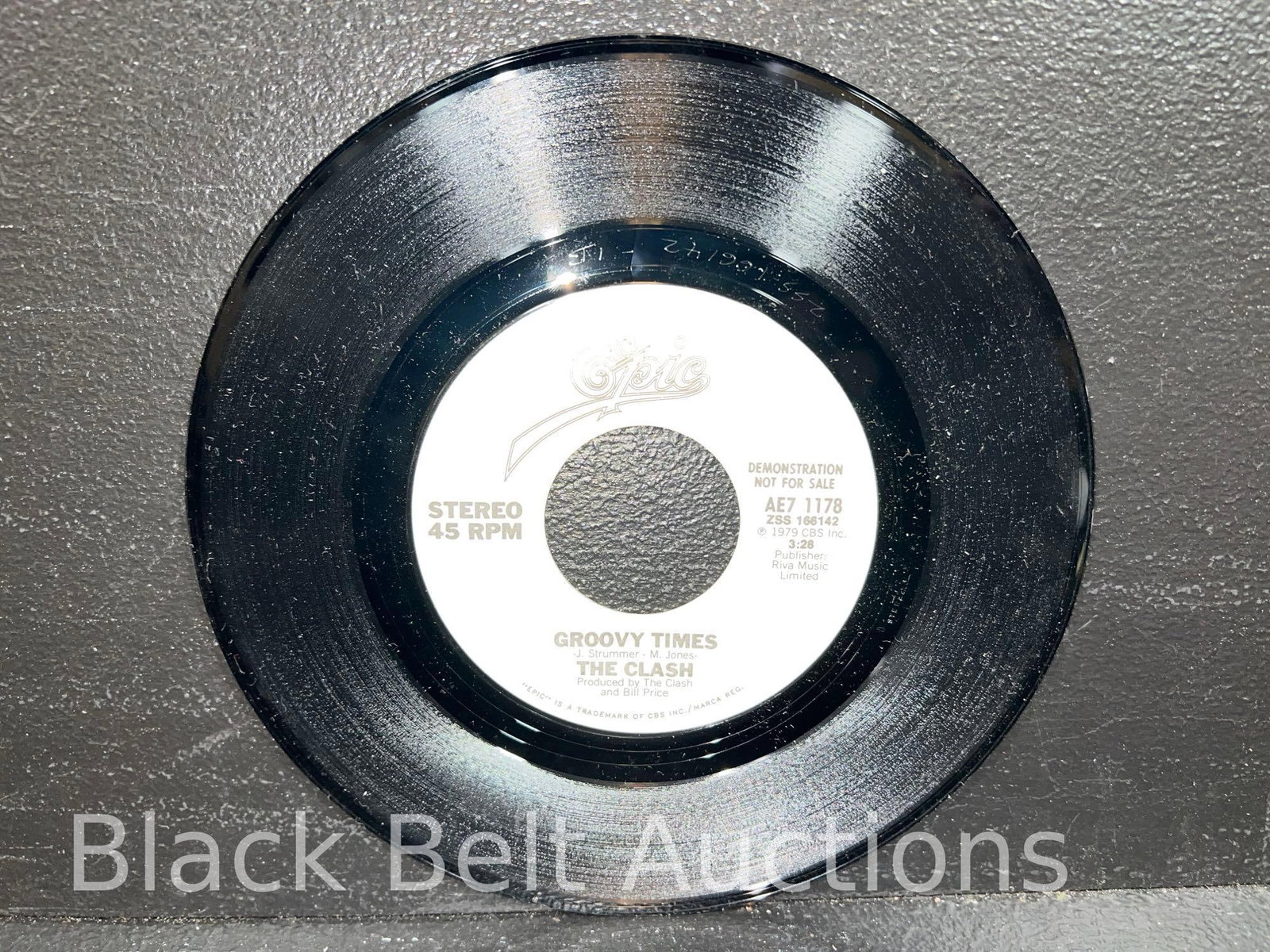 The Clash Self-Titled Promo Vinyl LP and 45 - 18