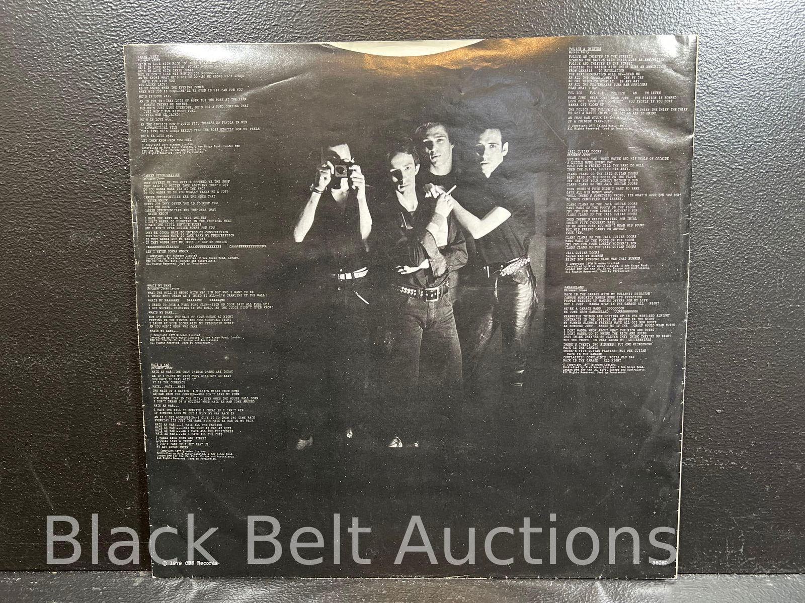 The Clash Self-Titled Promo Vinyl LP and 45 - 9