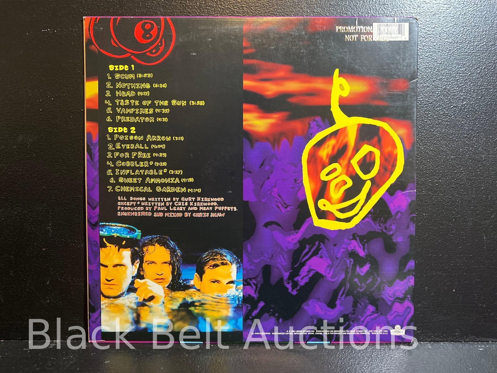 Meat Puppets "No Joke!" Vinyl LP RARE! - 2