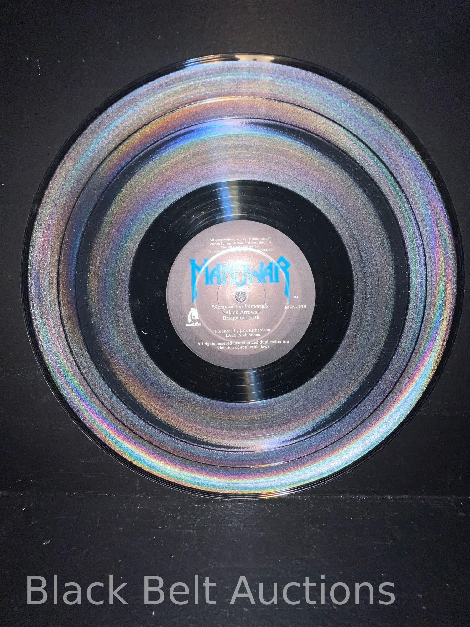 Manowar "Hail to England" Vinyl LP - 7