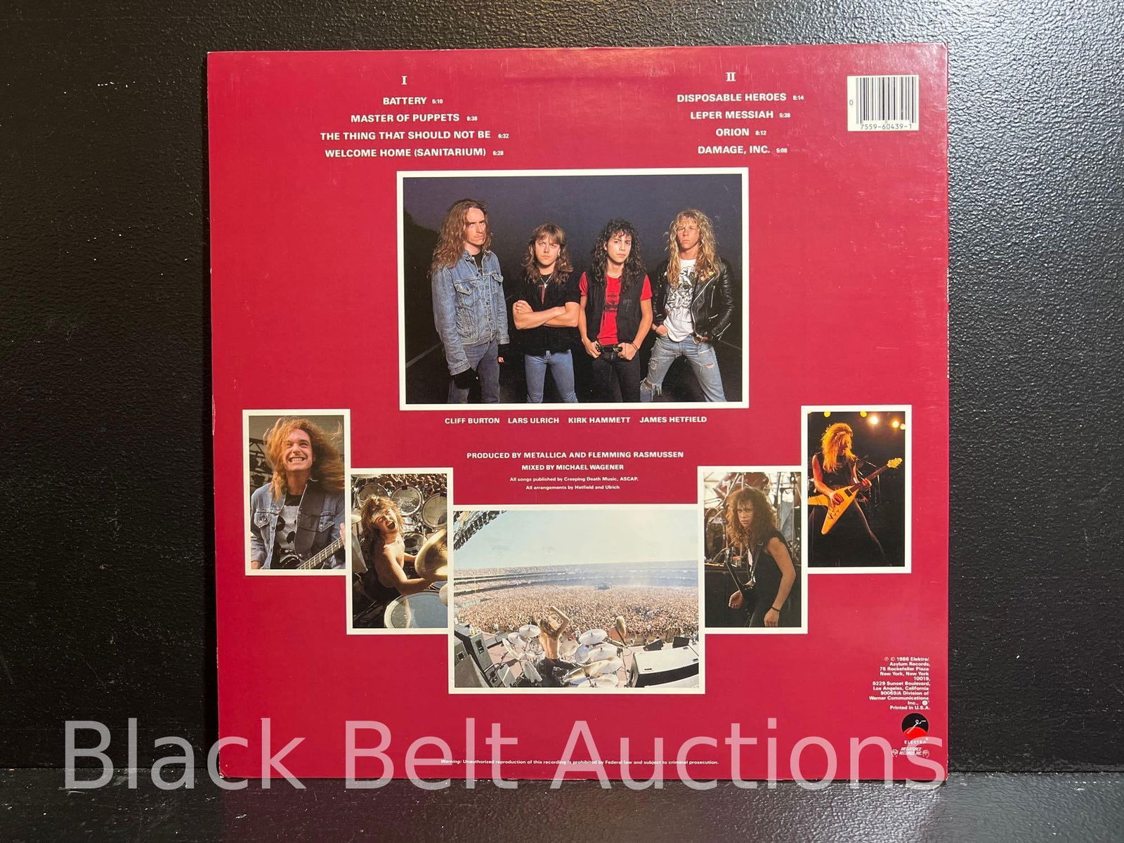 Metallica "Master of Puppets" Specialty Pressing LP - 2
