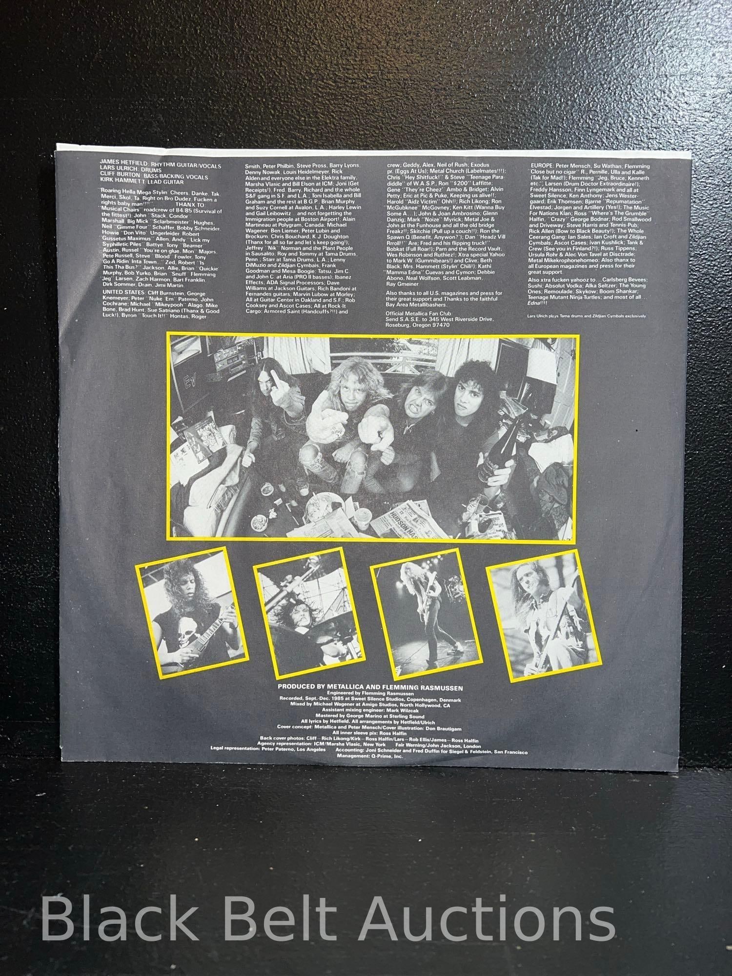 Metallica "Master of Puppets" Specialty Pressing LP - 4