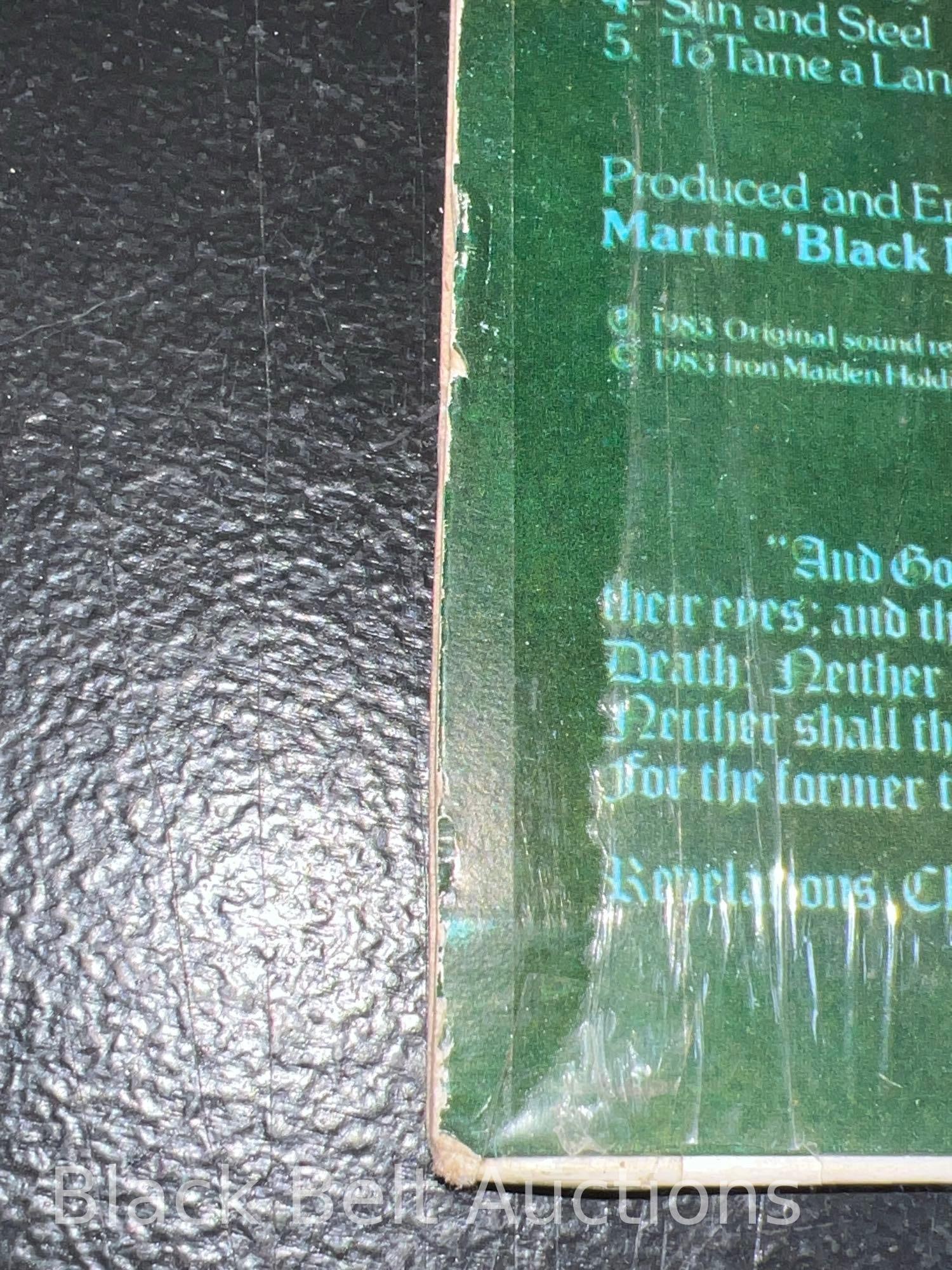 Iron Maiden Piece of Mind Guatemala Pressing - 6