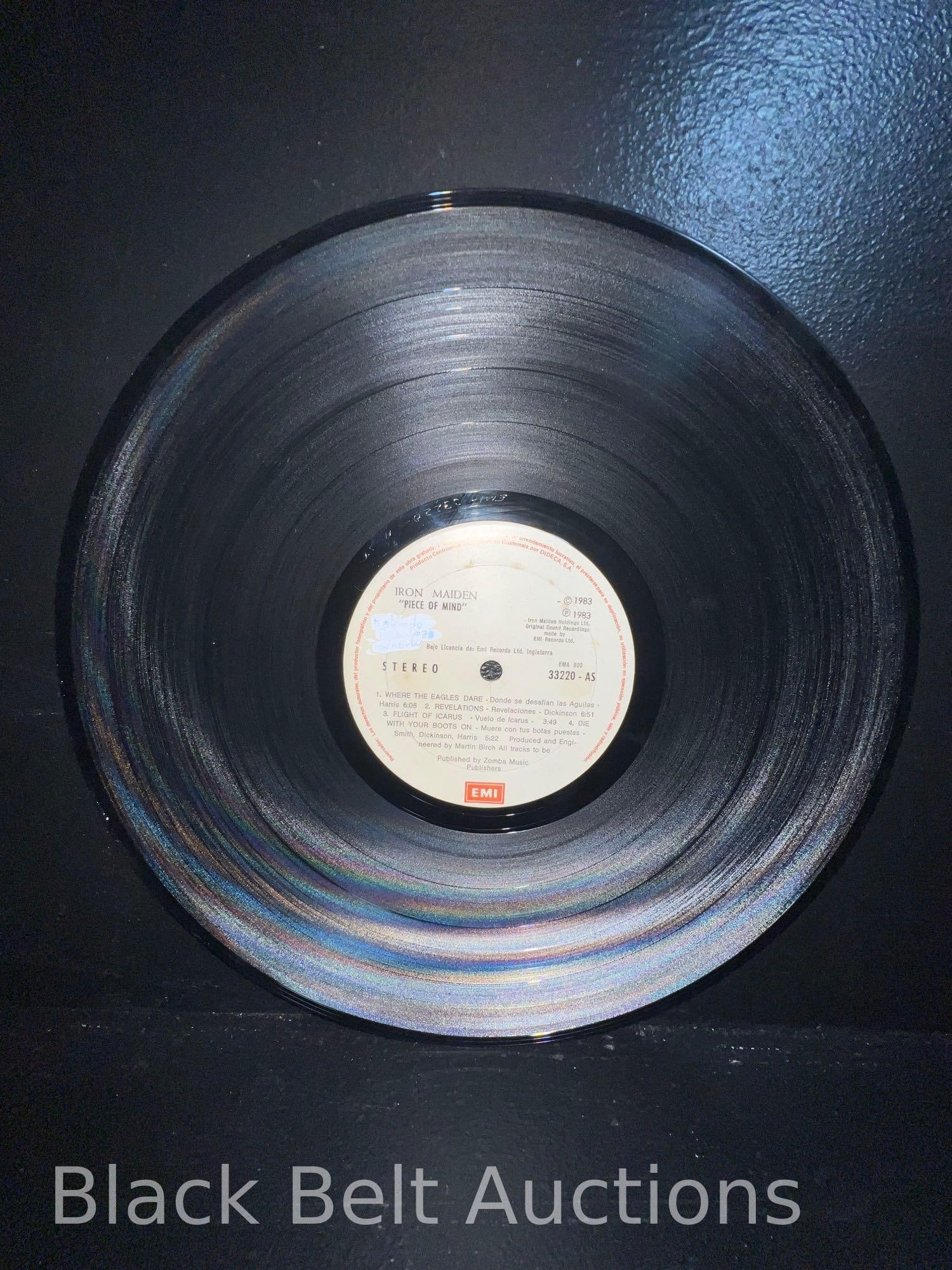 Iron Maiden Piece of Mind Guatemala Pressing - 7