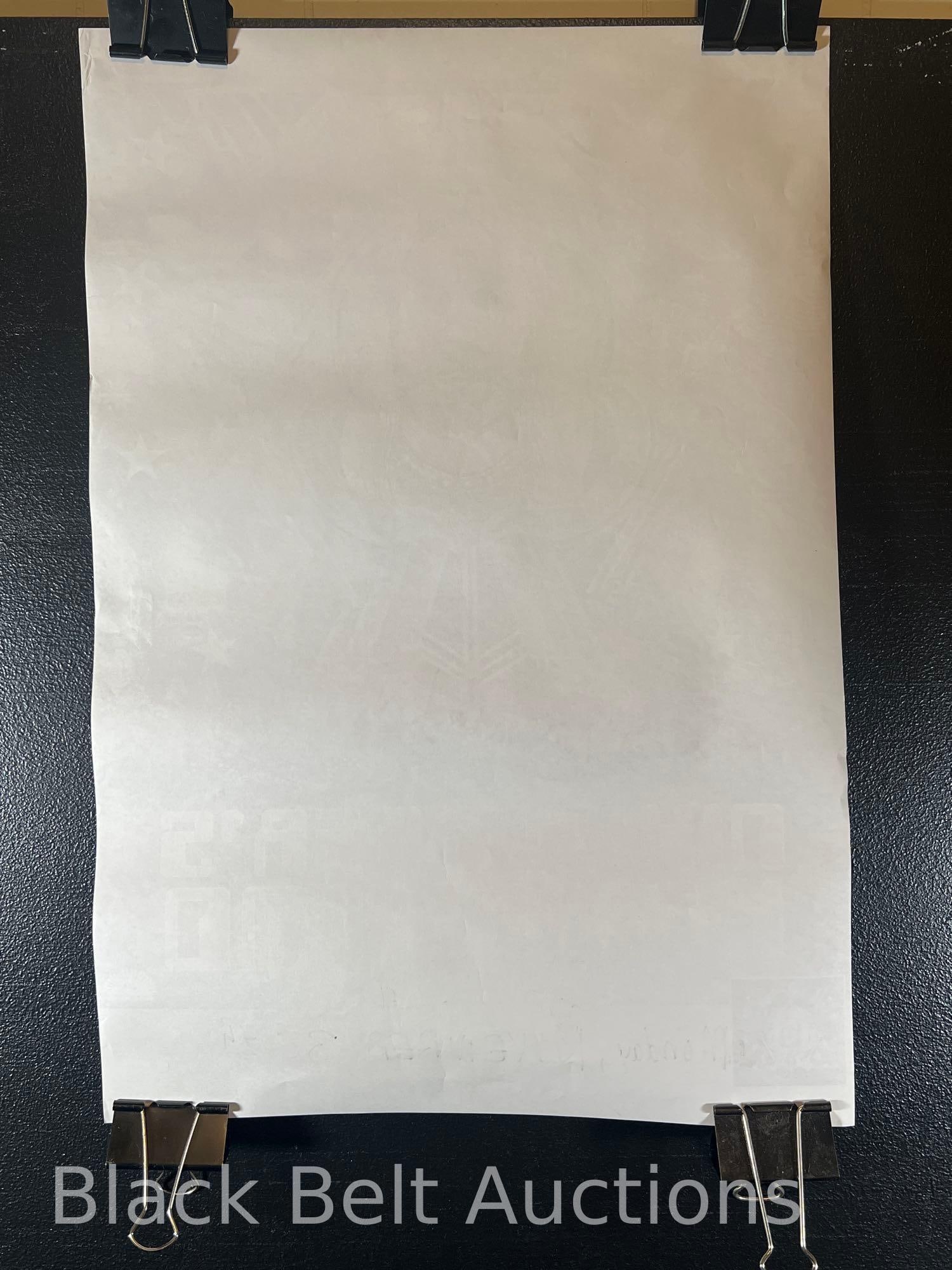 Nik Turner Signed Hawkwind Concert Poster - 4