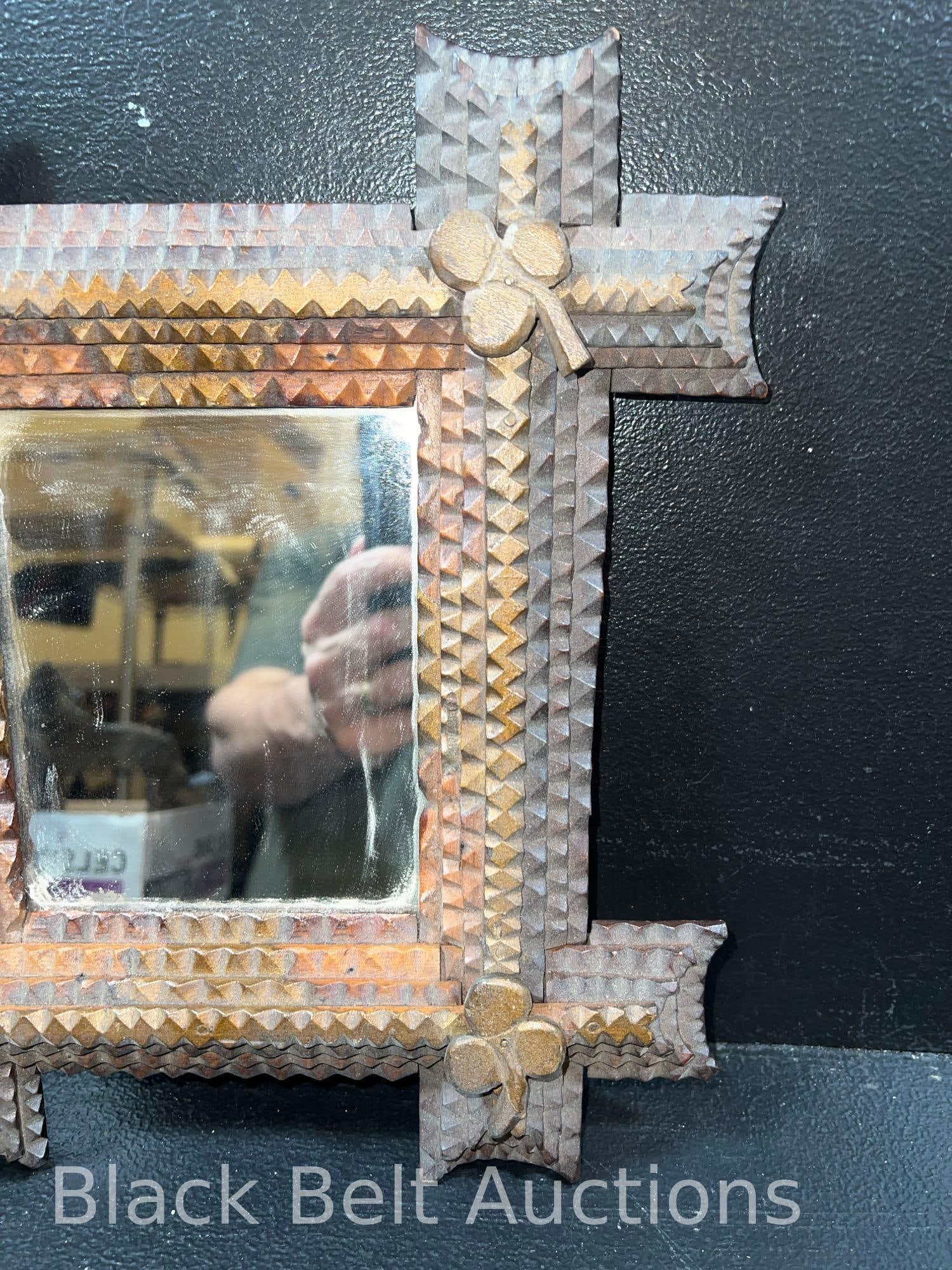 Tramp Art Picture Frames - 7