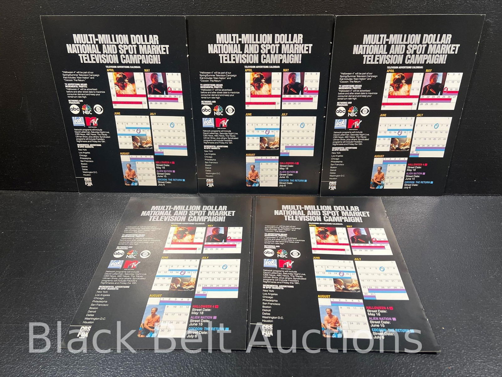 Halloween 4 Store Promotional Michael Myers Masks - 3