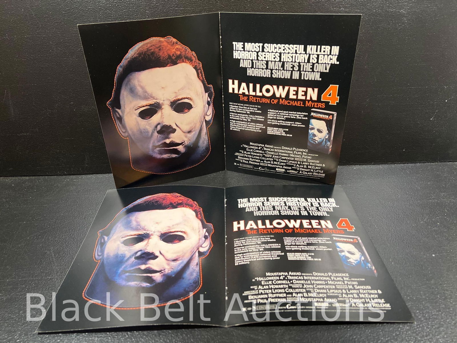 Halloween 4 Store Promotional Michael Myers Masks - 5