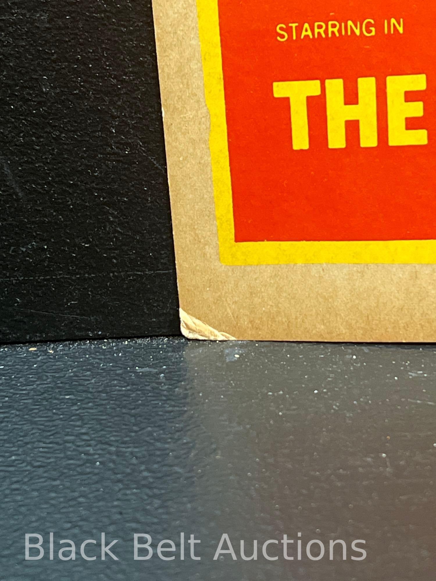 Original The Glory Stompers Window Card - 2