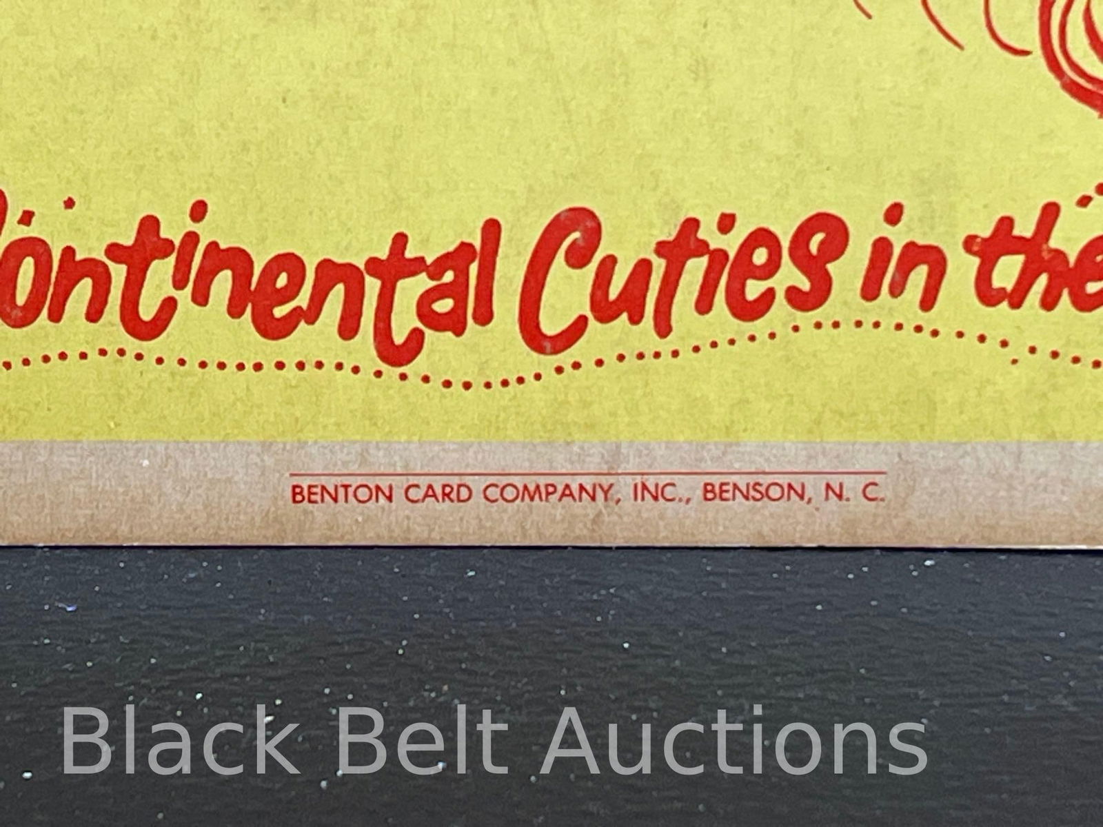 Original Theater Window Card "Paradisio" - 3