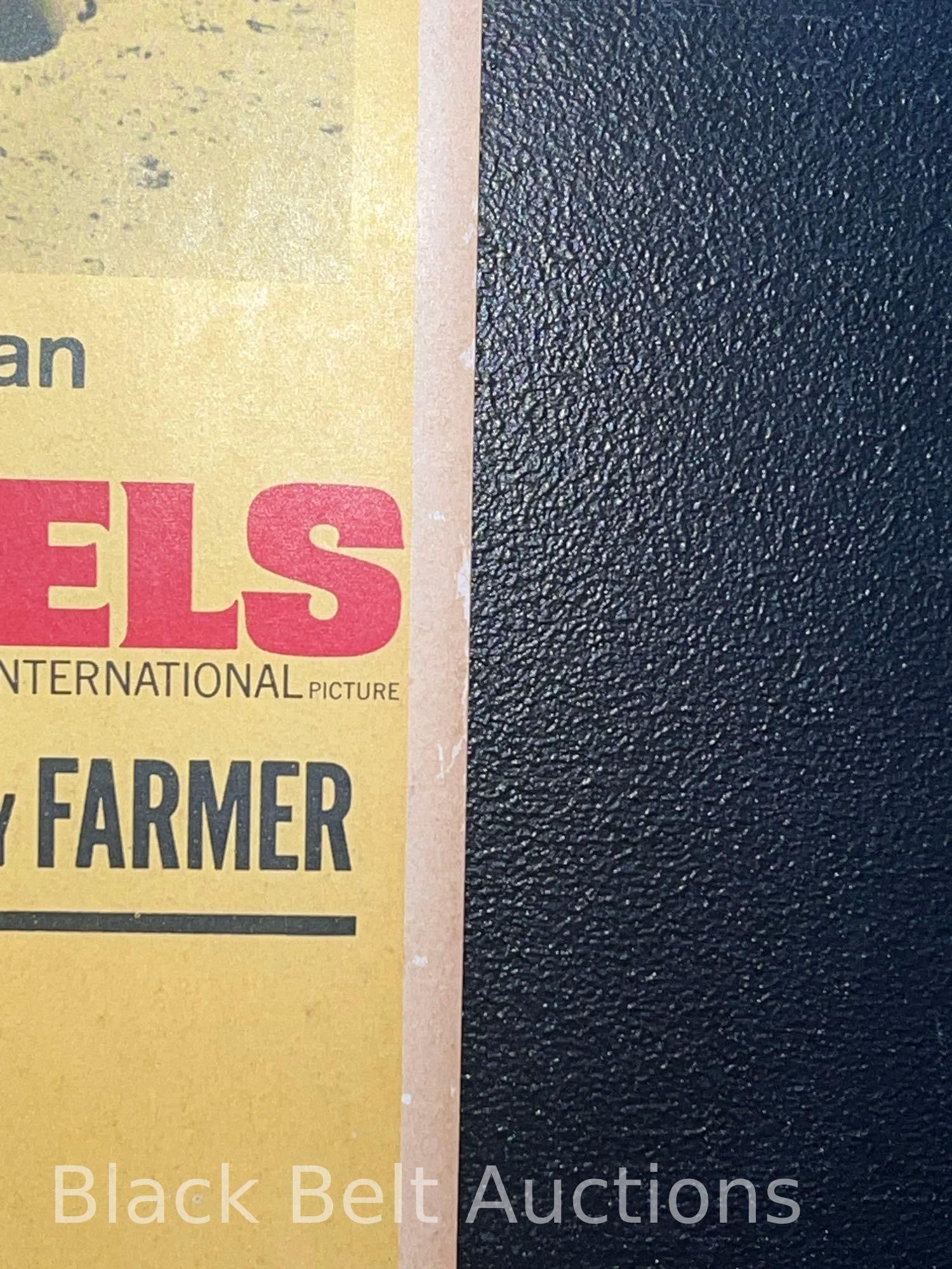 Original Devil's Angels Theater Window Card - 4