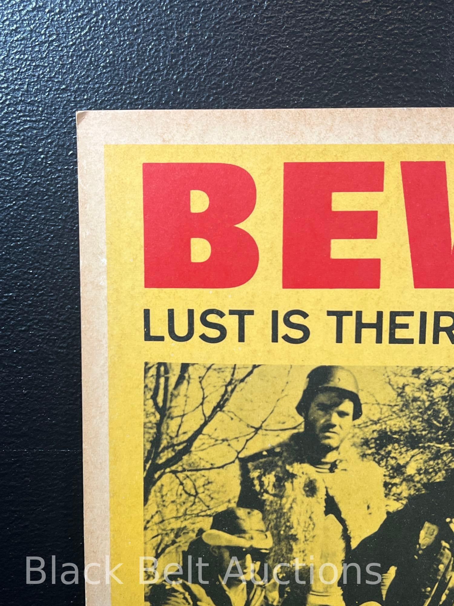 Original Devil's Angels Theater Window Card - 6