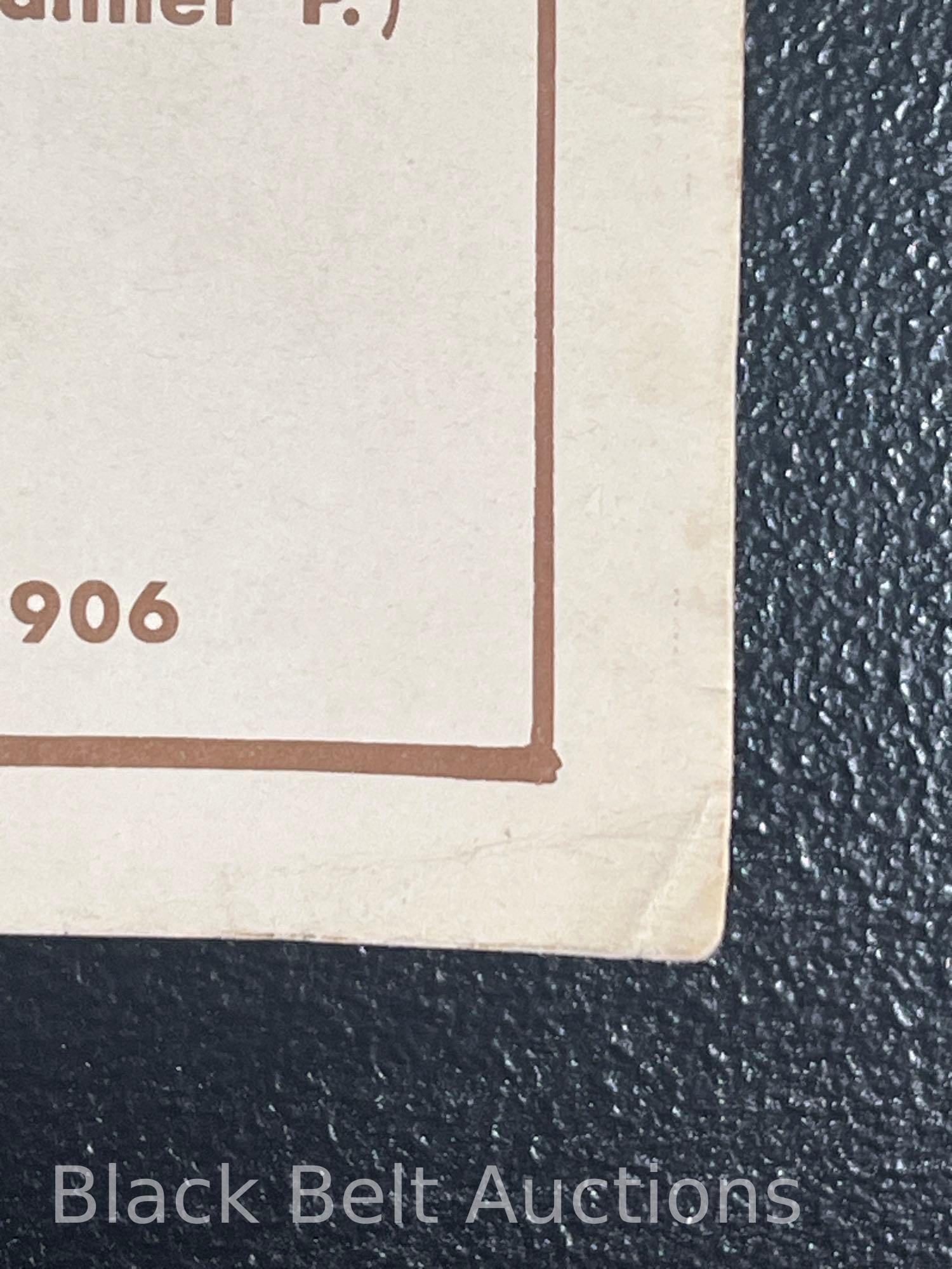 Vintage 1977 Rush Concert Poster - 3