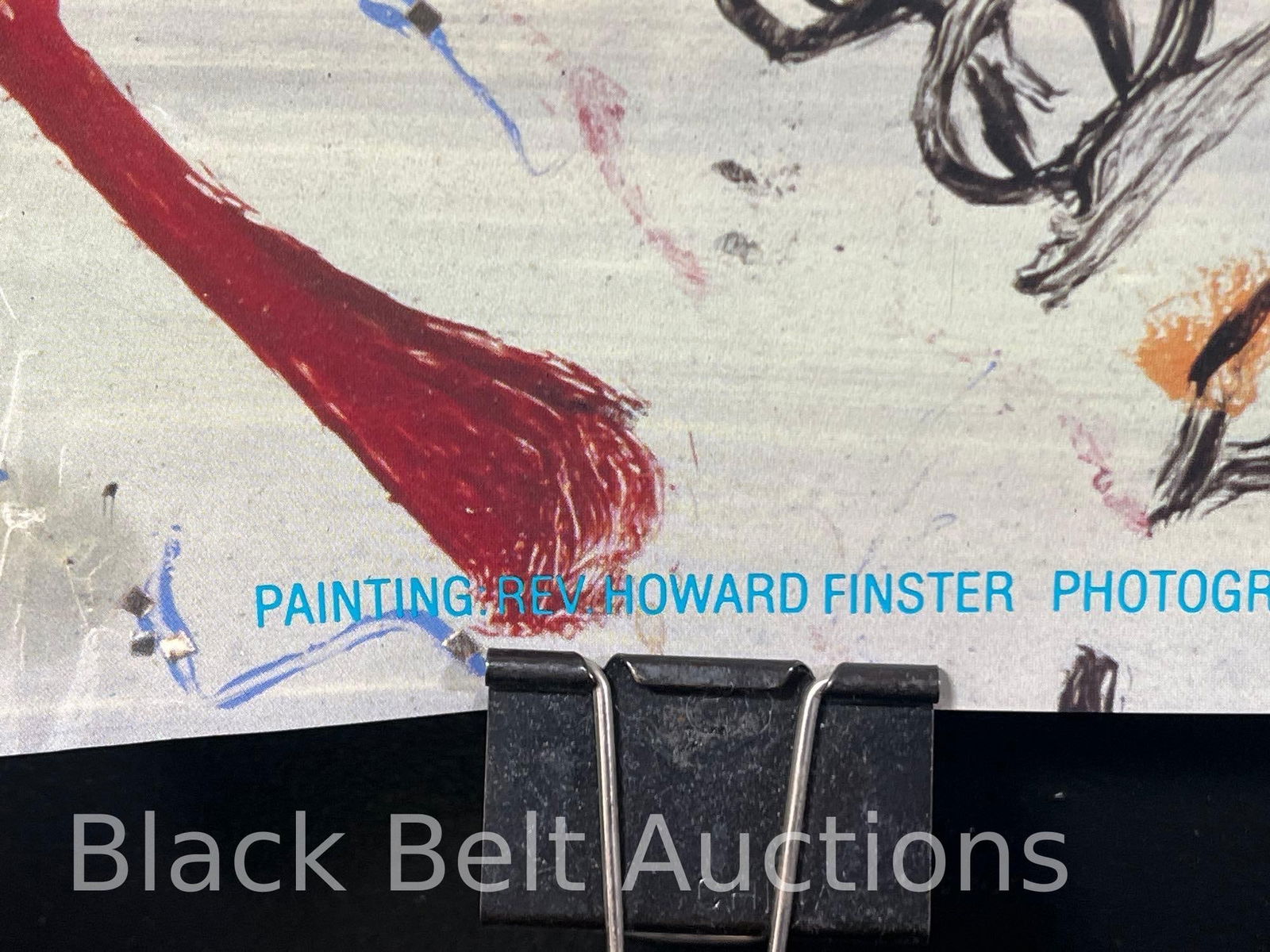 Talking Heads "Little Creatures" Promotional Poster - 3