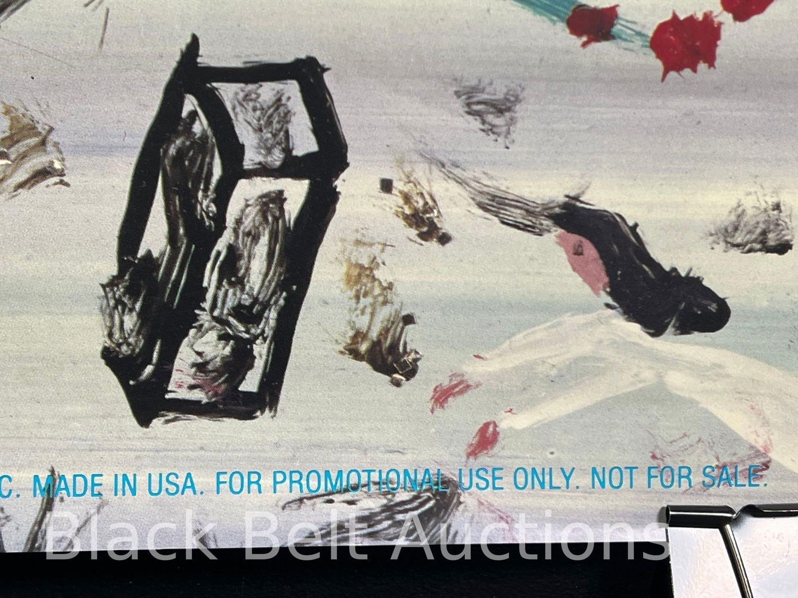 Talking Heads "Little Creatures" Promotional Poster - 6