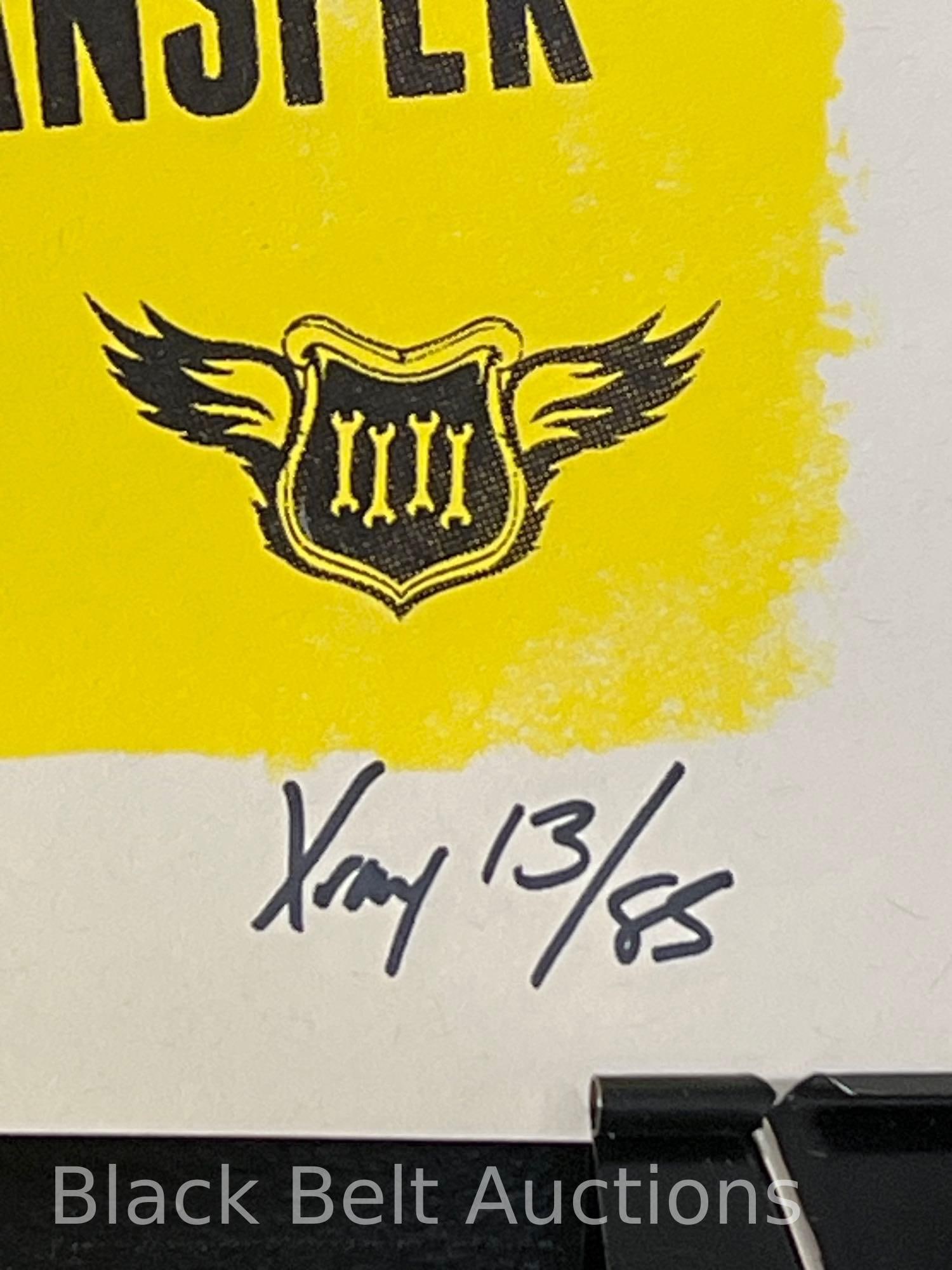 Buzzcocks Concert Poster Signed by the Artist - 2