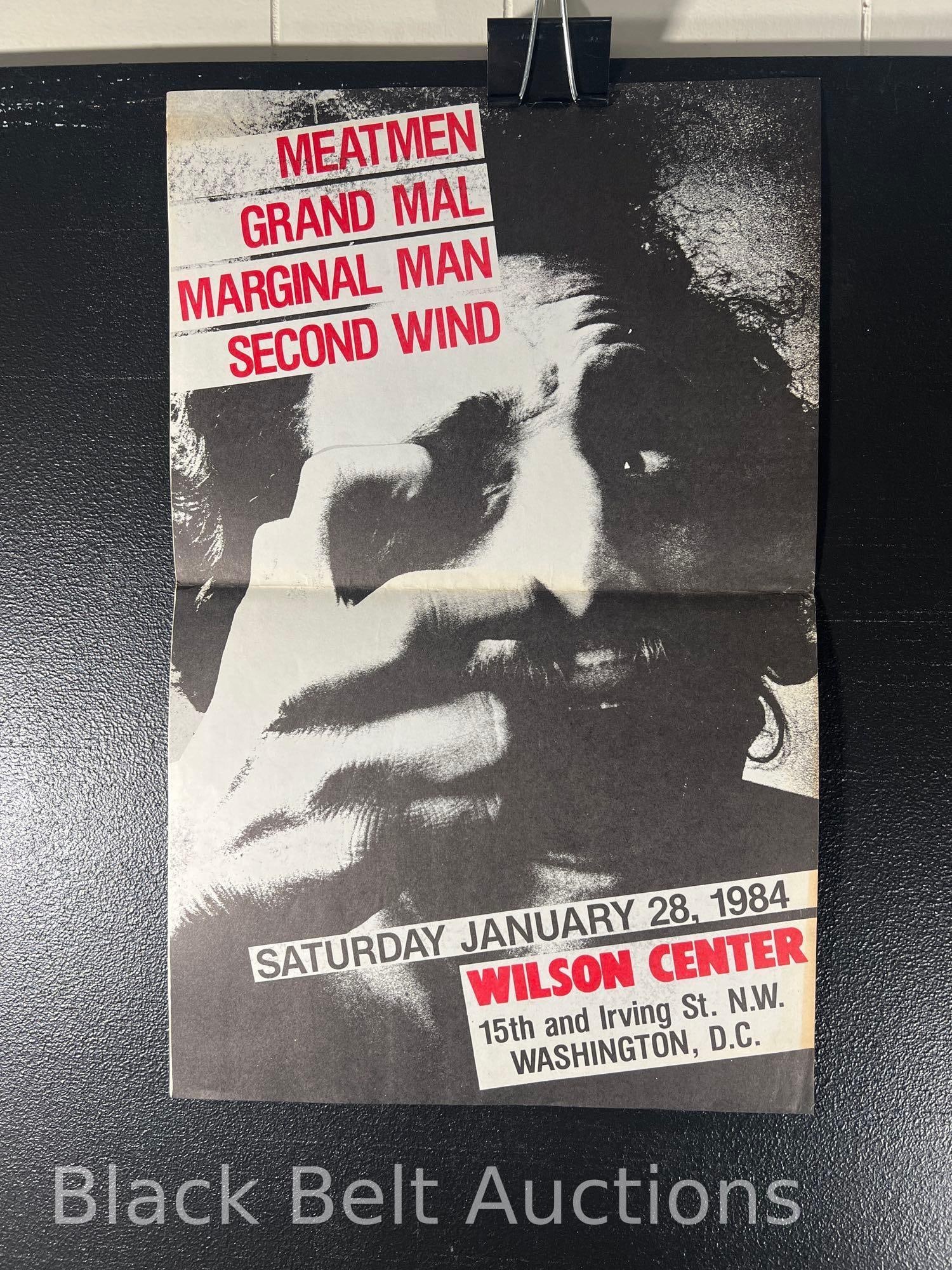 Two Original 1984 Meatmen Concert Posters - 6