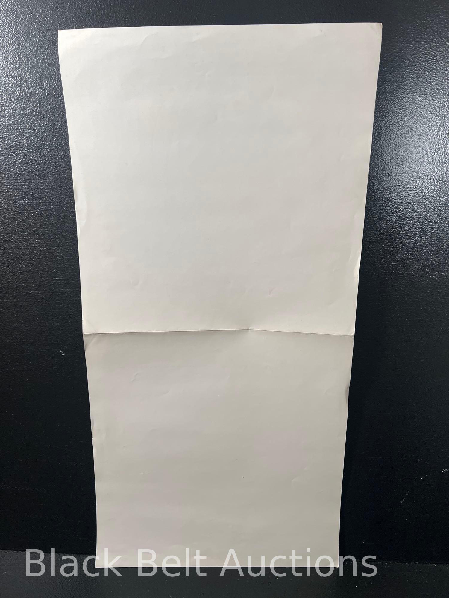 Original "The Wipers" Store Advertising Poster - 5