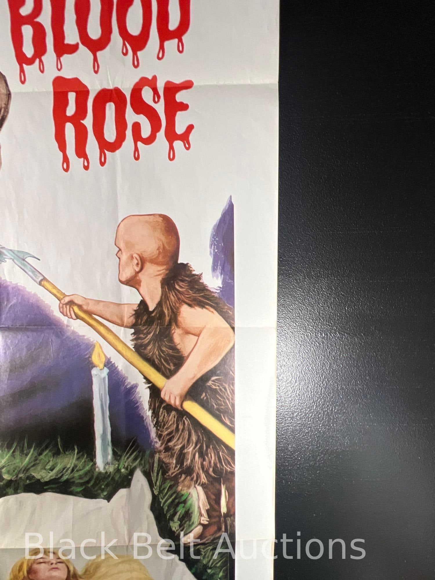 Original "The Blood Rose" Movie Poster - 7