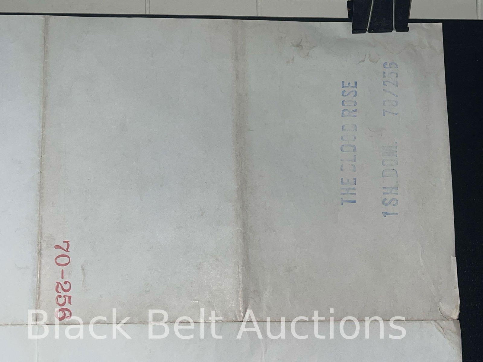 Original "The Blood Rose" Movie Poster - 9