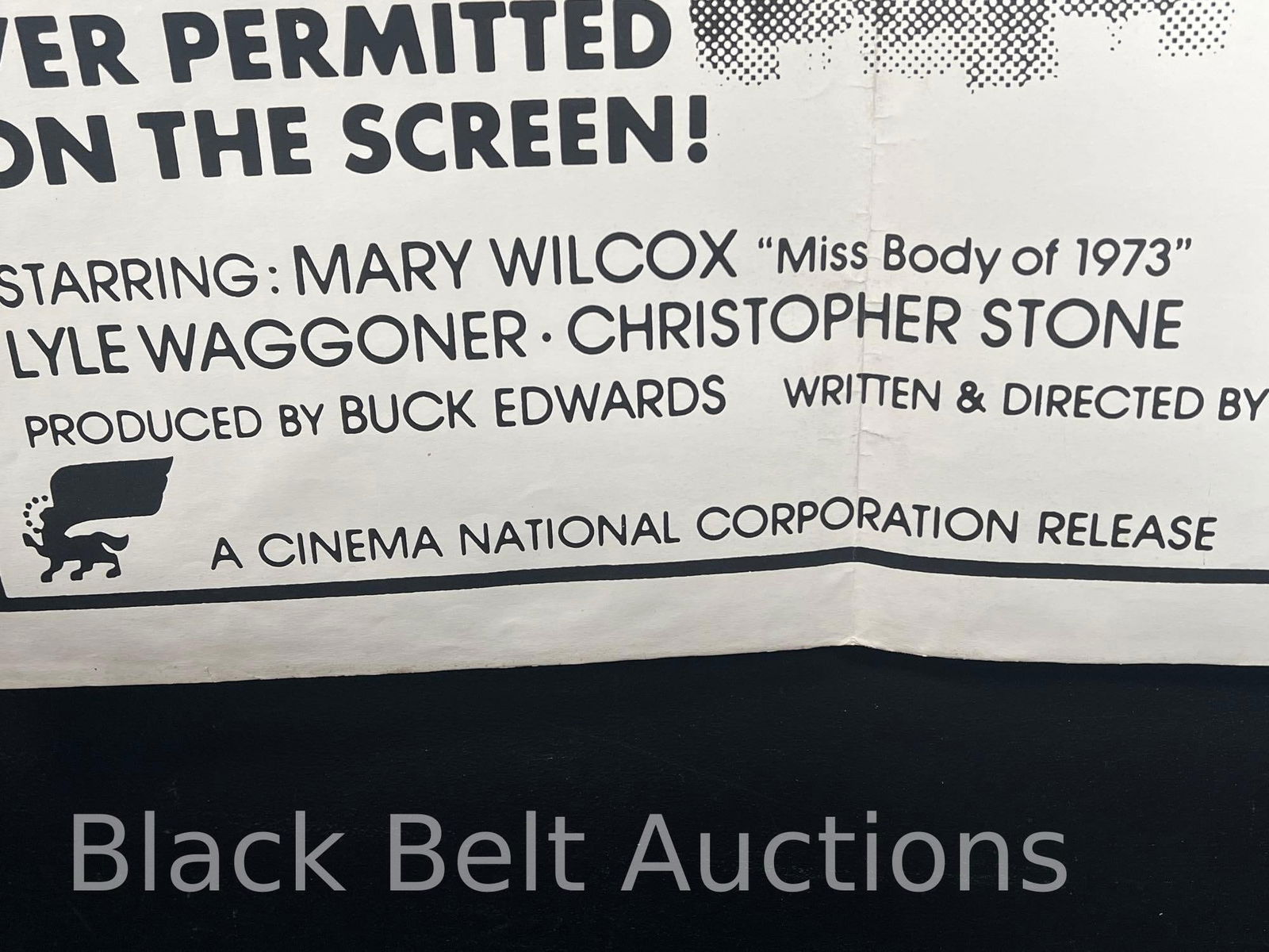 Original "Love Me Deadly" Movie Poster - 2