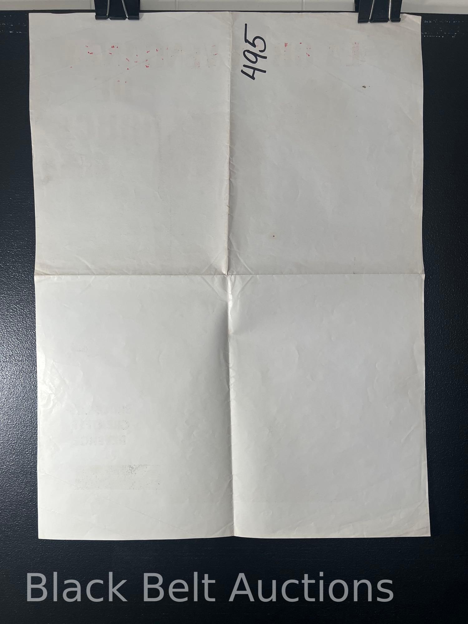 Original "Bruce Le's Greatest Revenge" Poster - 6