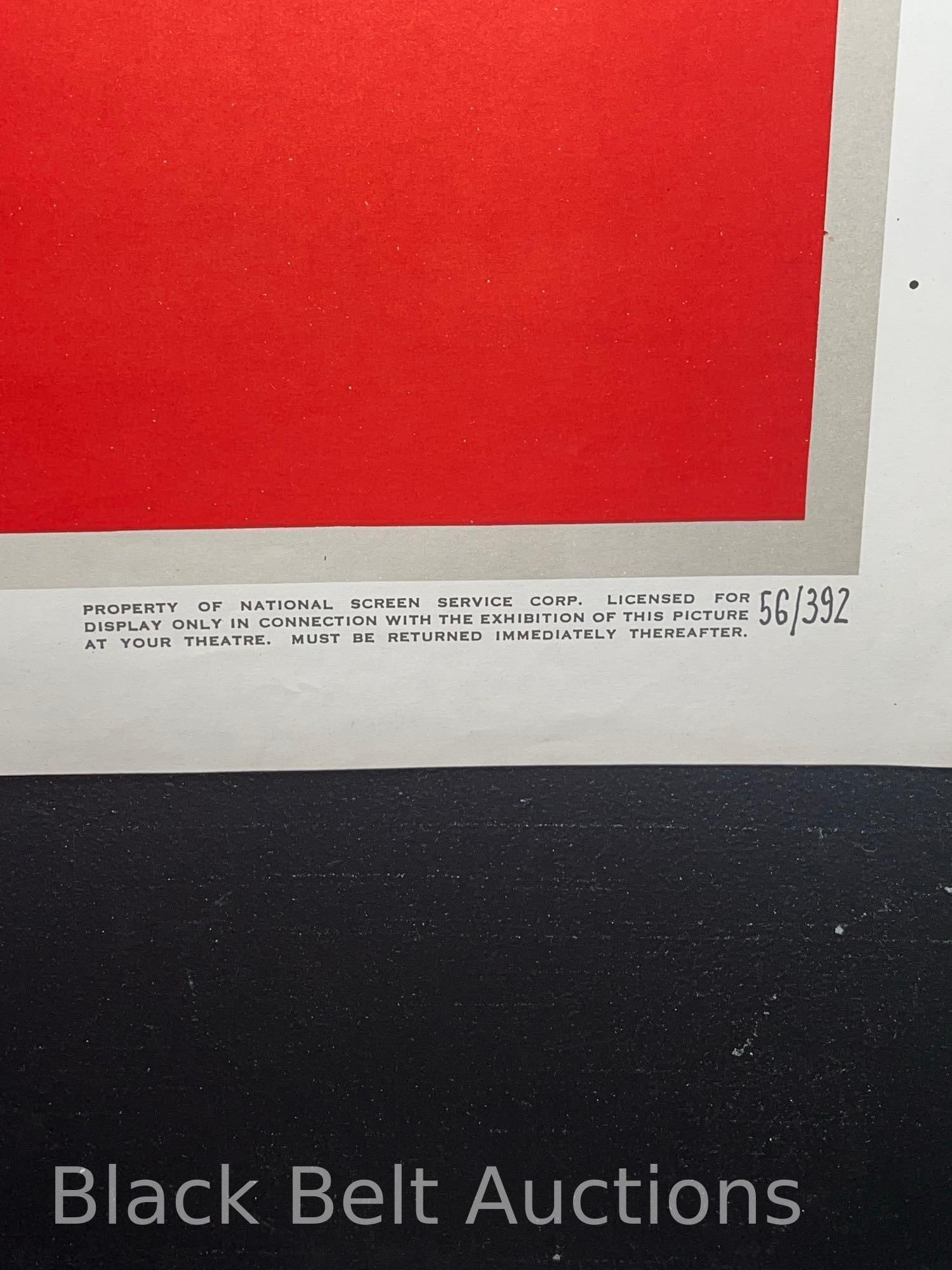 Original "The Ten Commandments" Movie Poster - 6