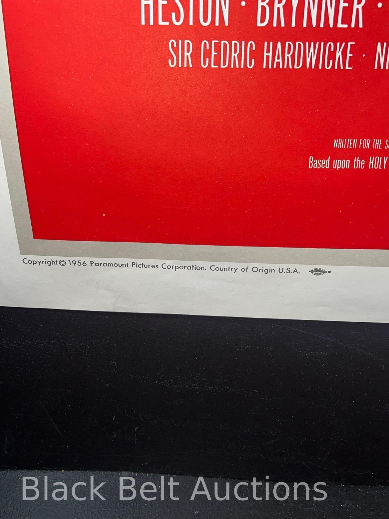 Original "The Ten Commandments" Movie Poster - 7