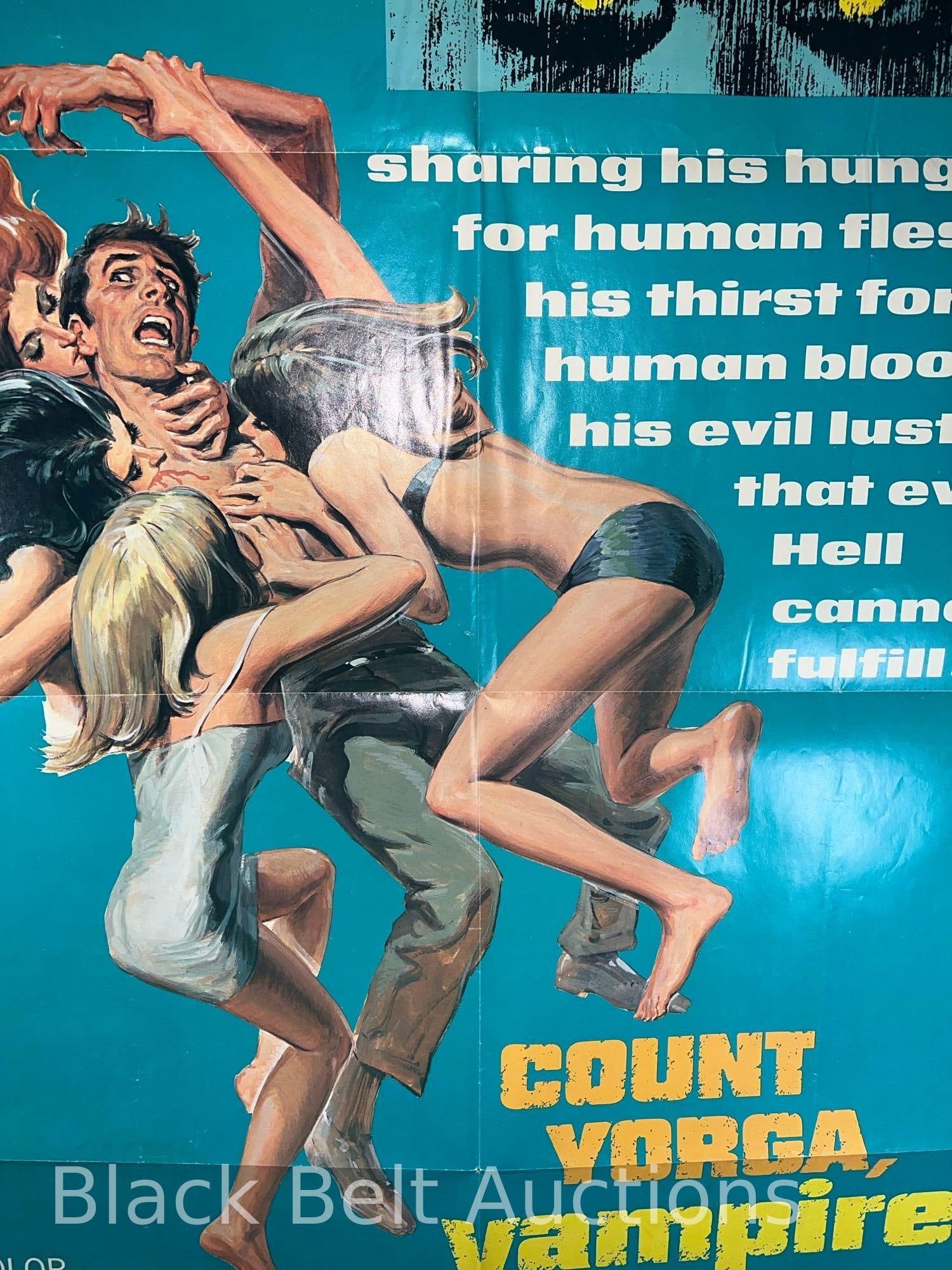 Original "Count Yorga, Vampire" Movie Poster - 10