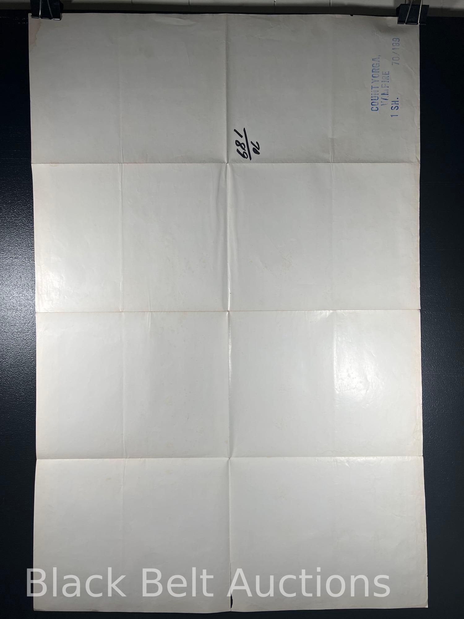 Original "Count Yorga, Vampire" Movie Poster - 12