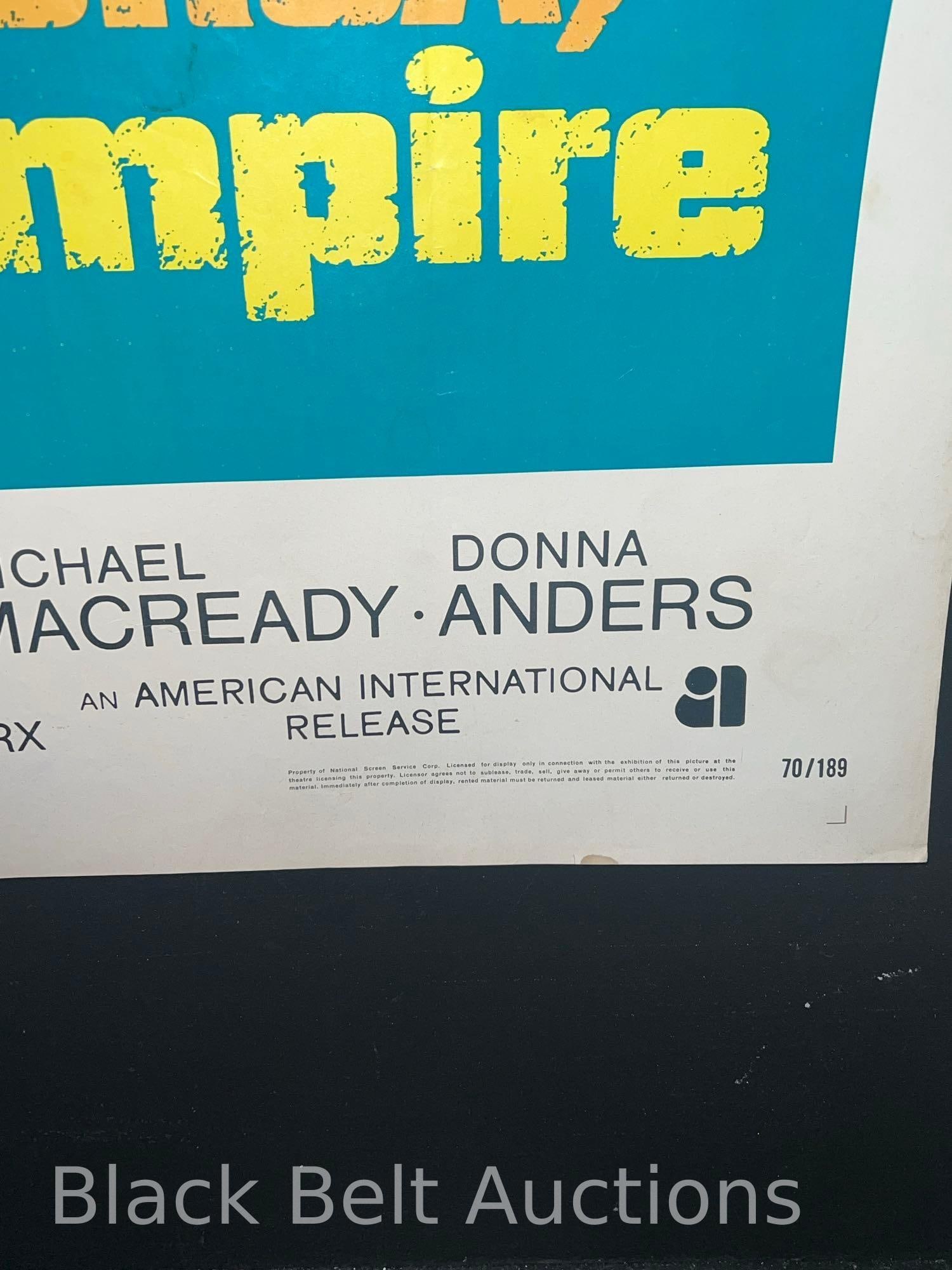 Original "Count Yorga, Vampire" Movie Poster - 3