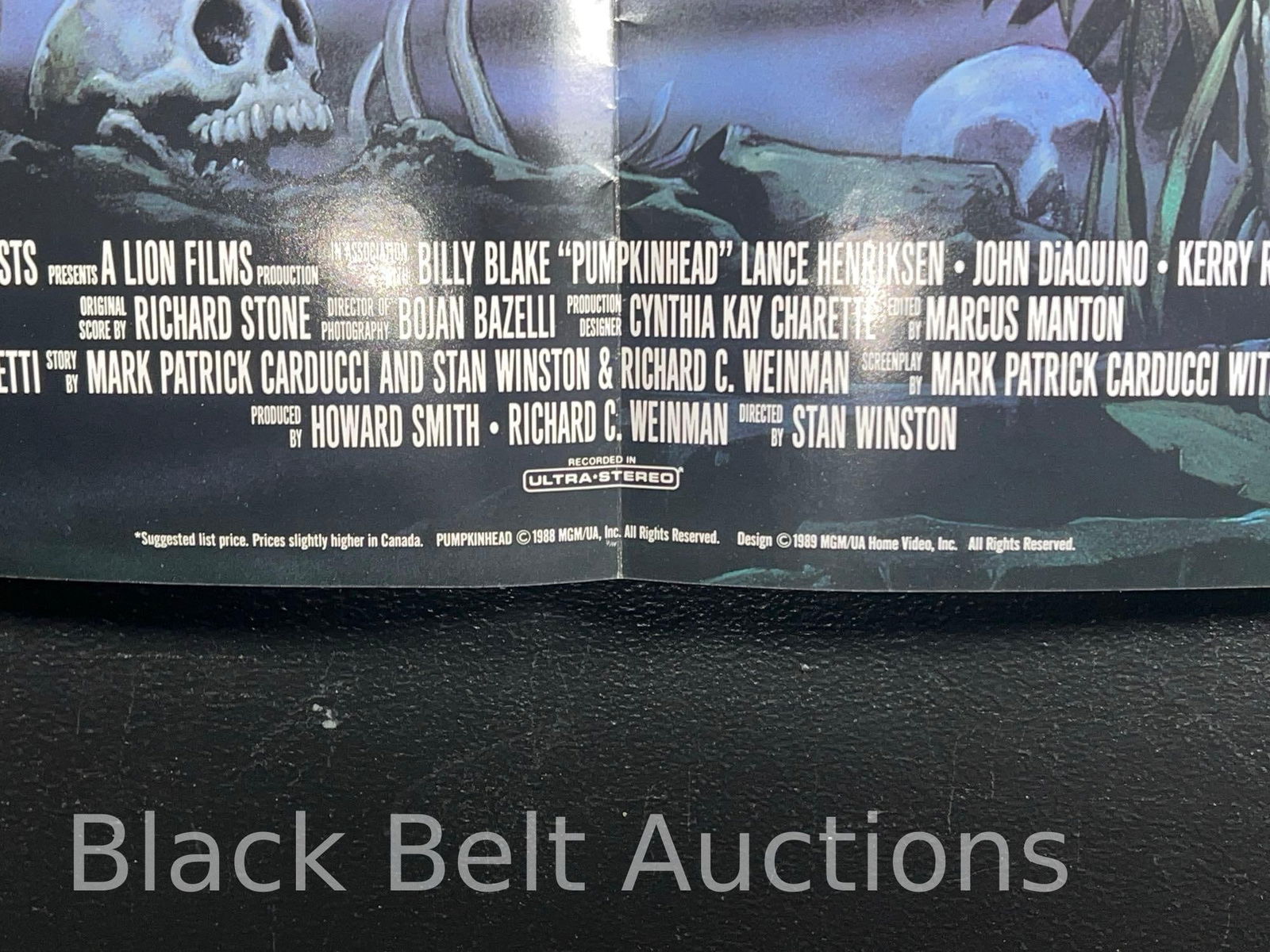 Original "Pumpkinhead" Movie Poster - 4