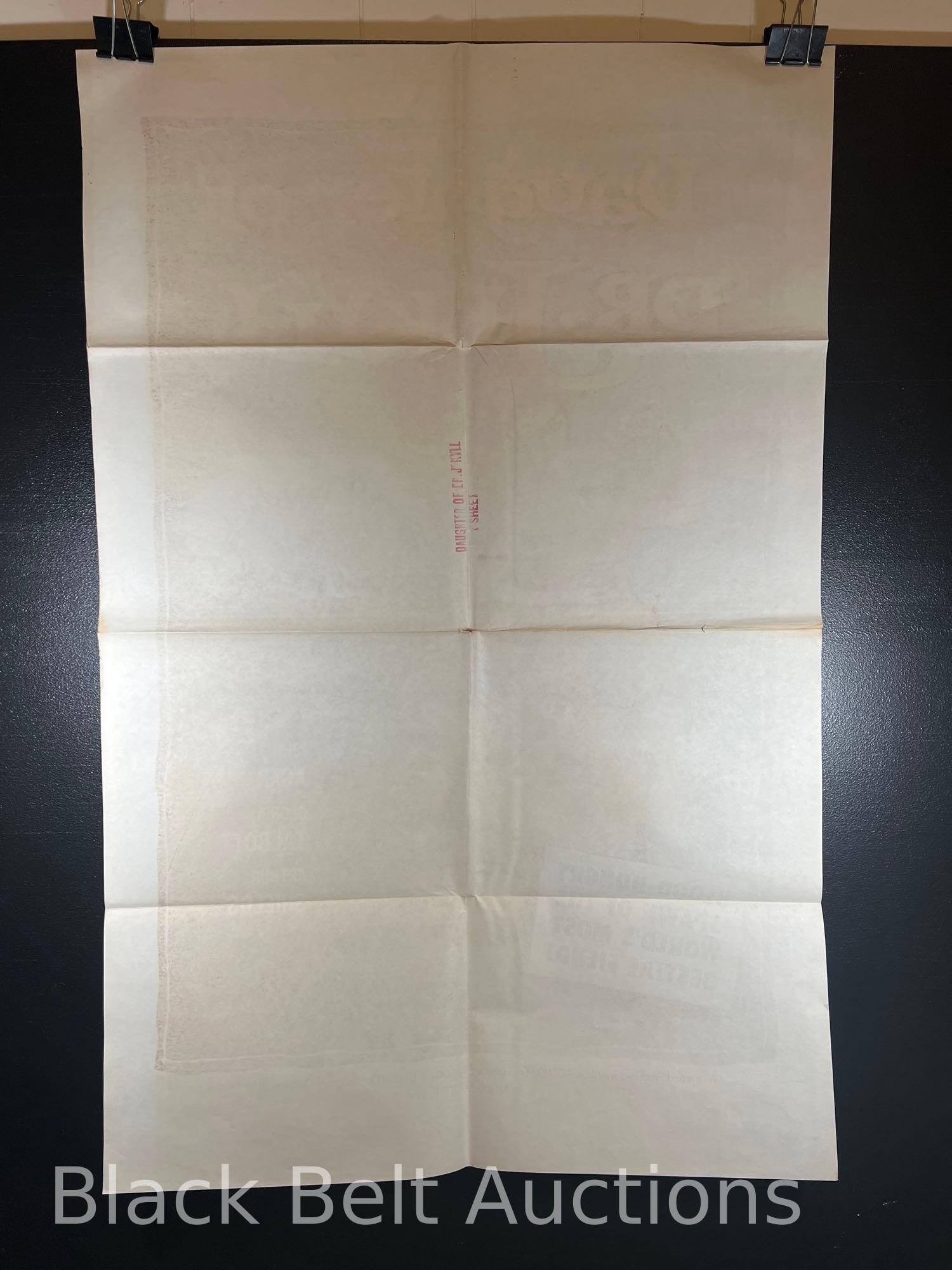 Original "Daughter of Dr. Jekyll" Movie Poster - 6