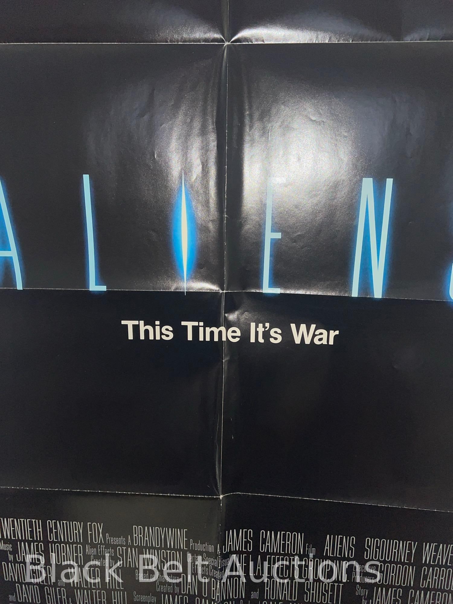 Original "Aliens" Movie Poster - 4