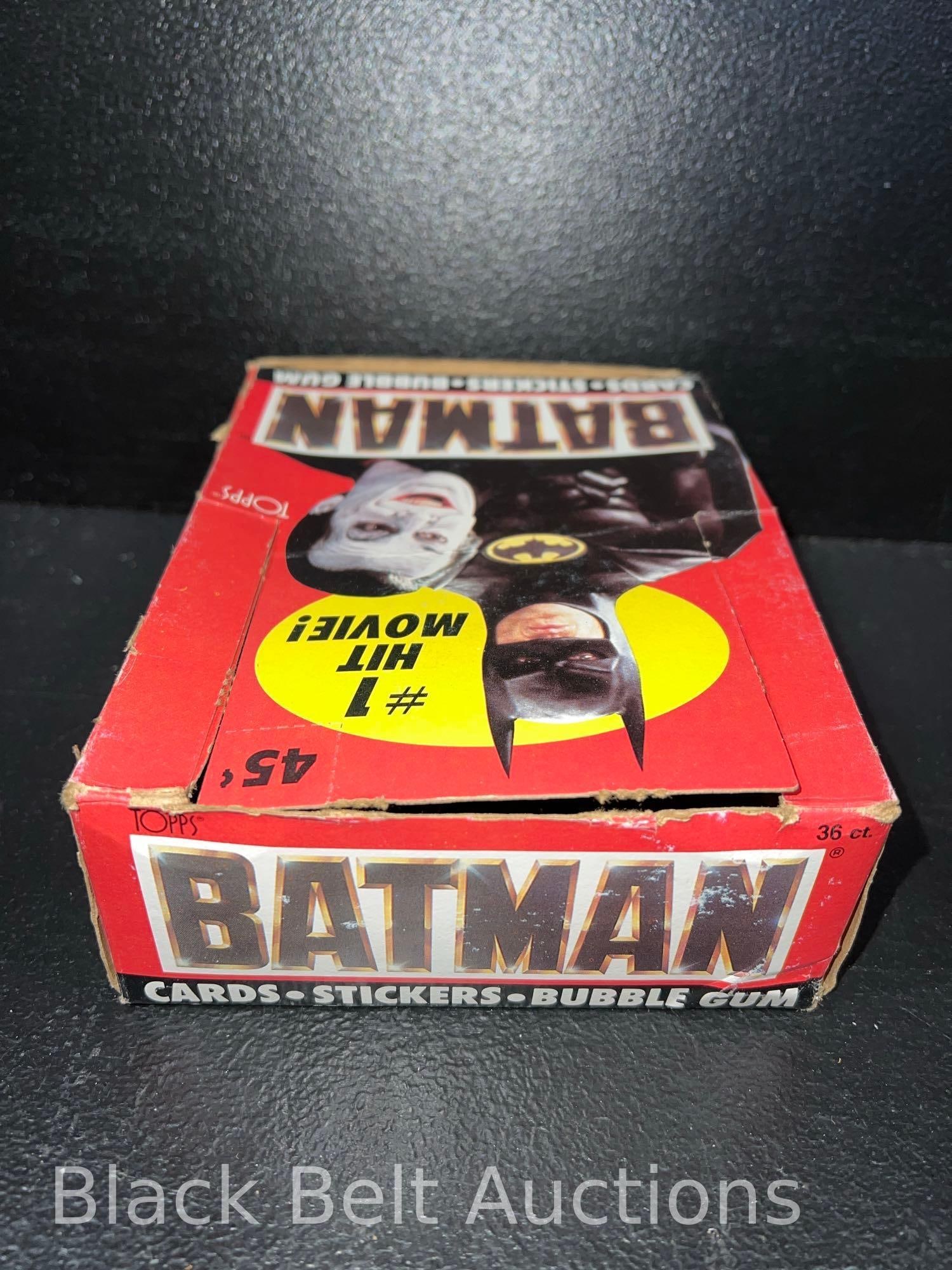 Batman The Movie Sealed Wax Packs Plus Box - 14