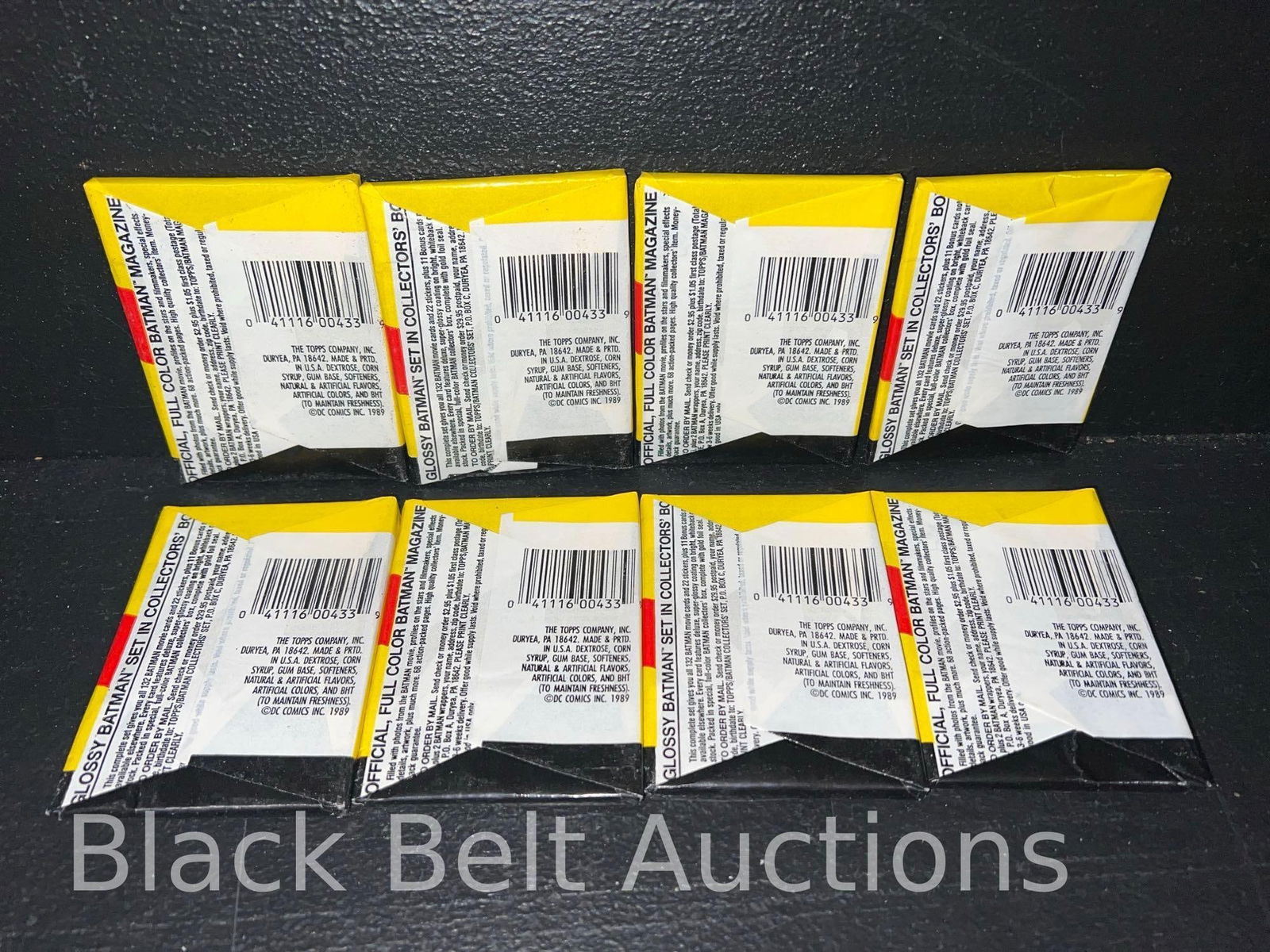 Batman The Movie Sealed Wax Packs Plus Box - 3