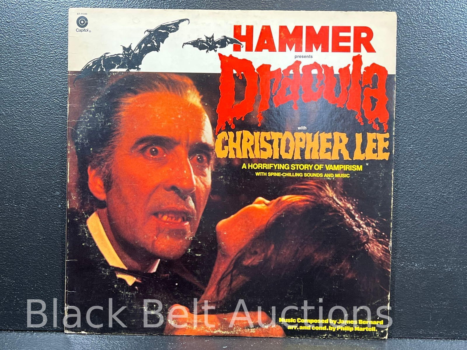 Christopher Lee Record and Signed Photo - 2