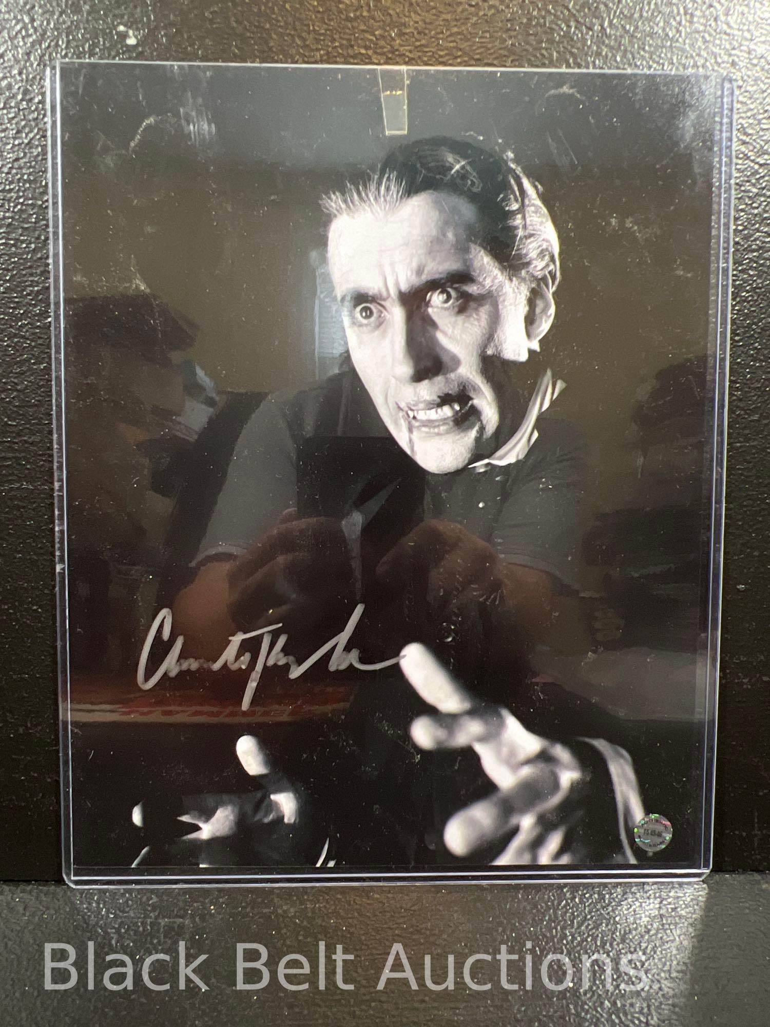 Christopher Lee Record and Signed Photo - 6